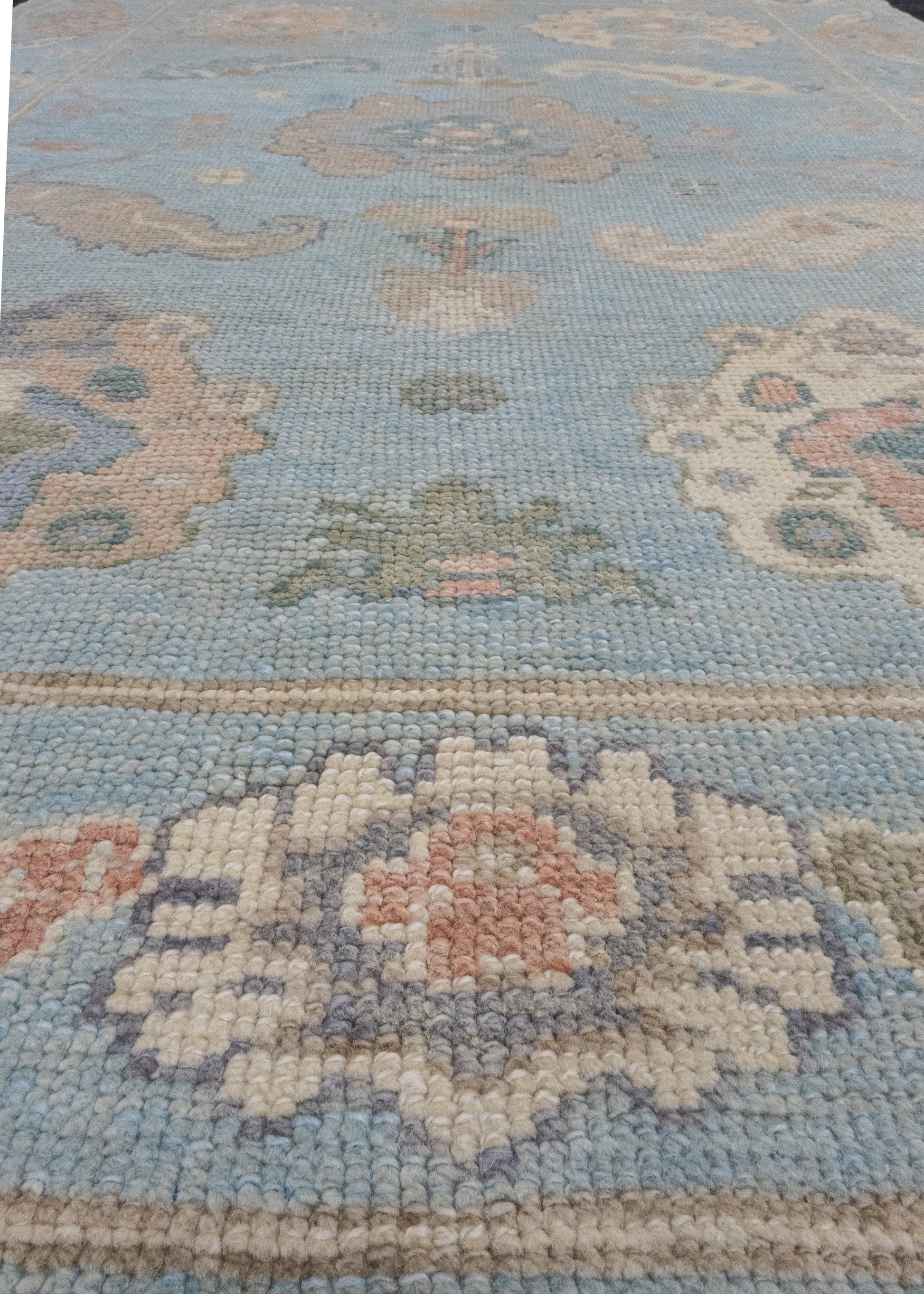 Turkish Oushak Rug 3'10" x 5'8" #16649