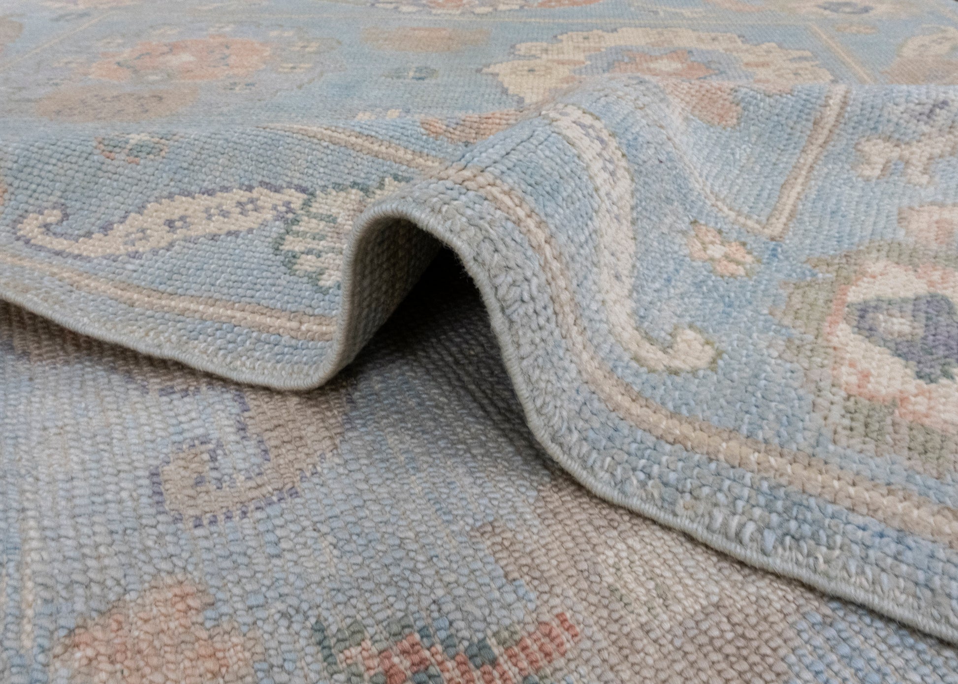 Turkish Oushak Rug 3'10" x 5'8" #16649
