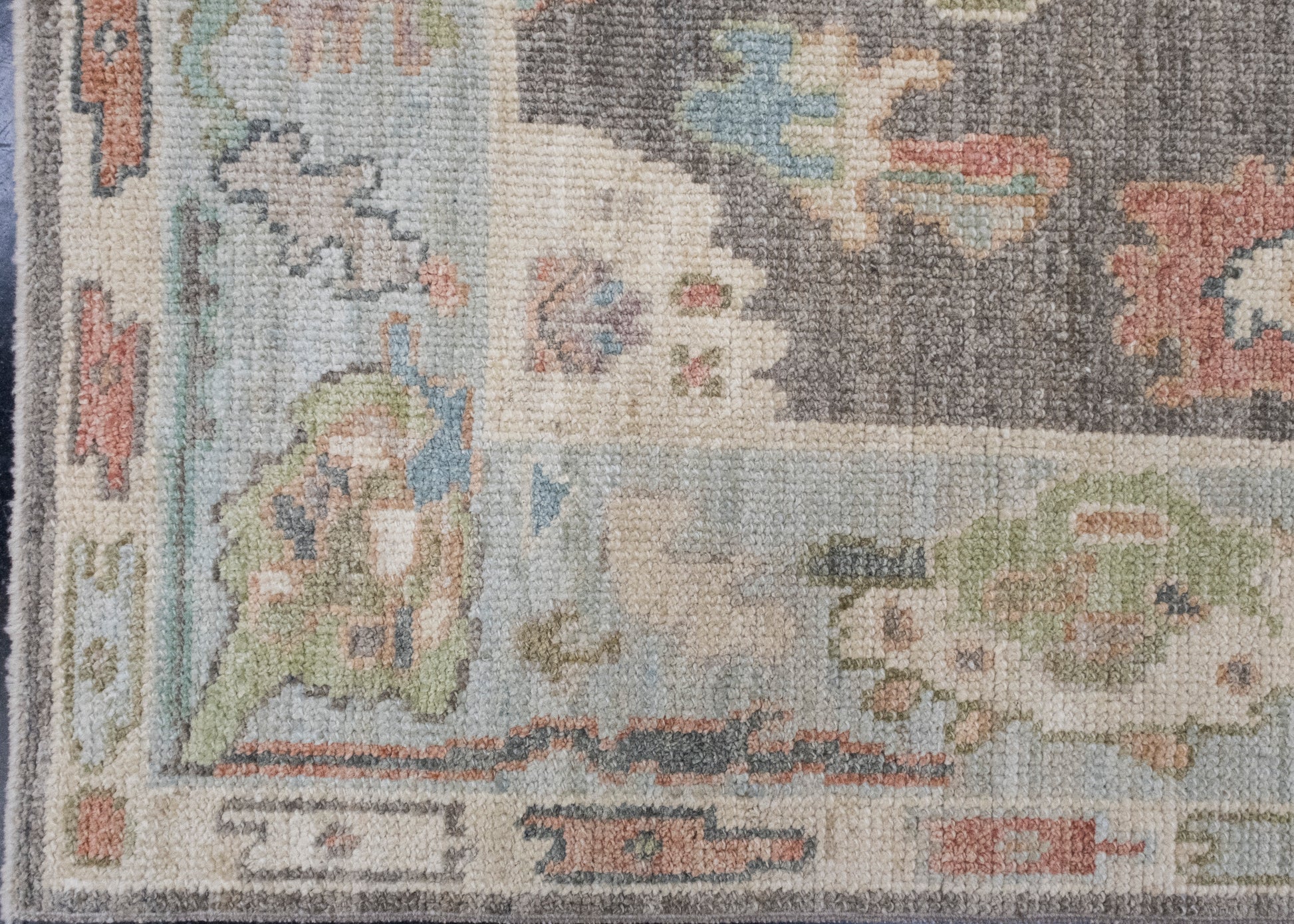 Turkish Oushak Rug 3'11" x 6' #16076