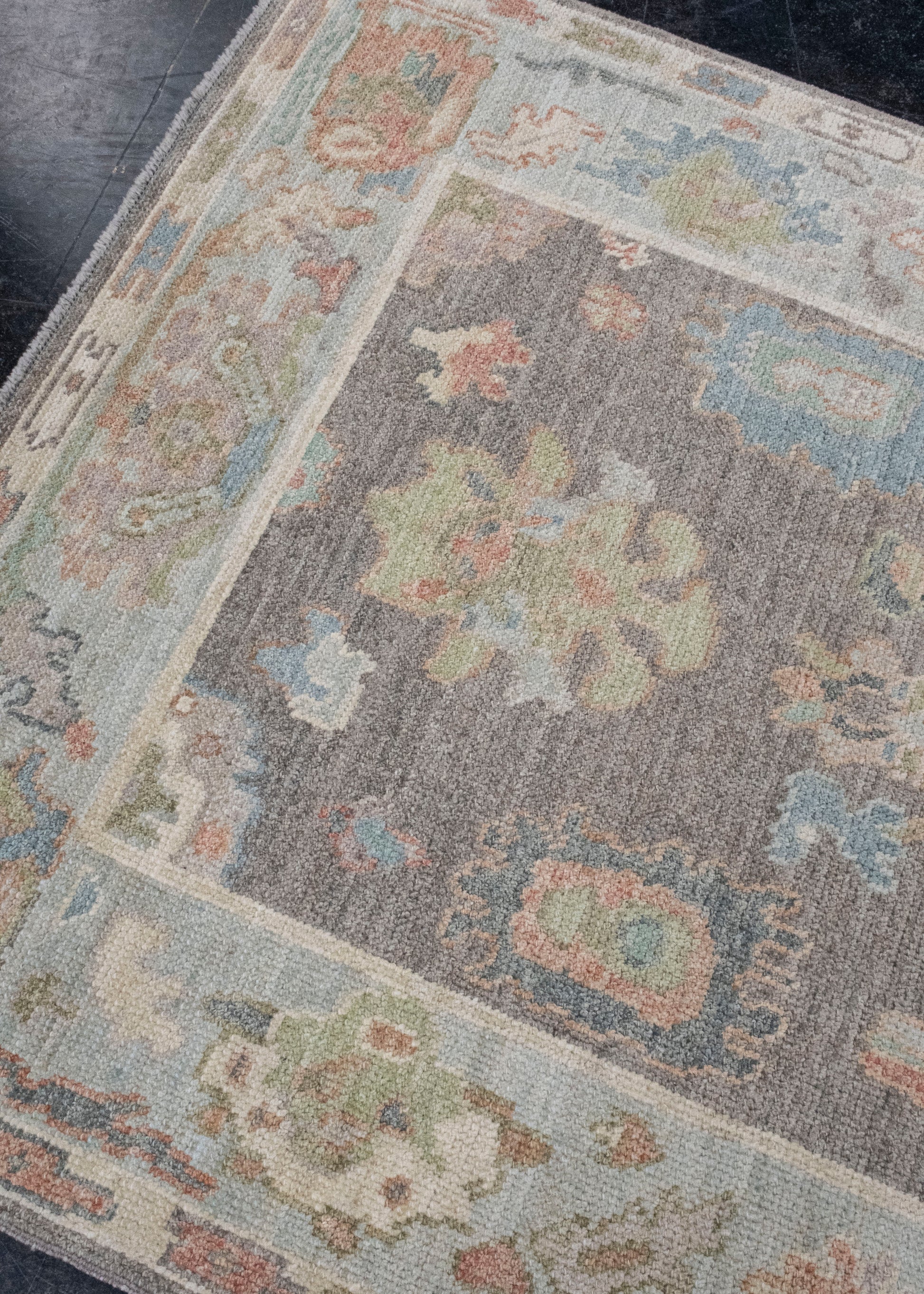 Turkish Oushak Rug 3'11" x 6' #16076