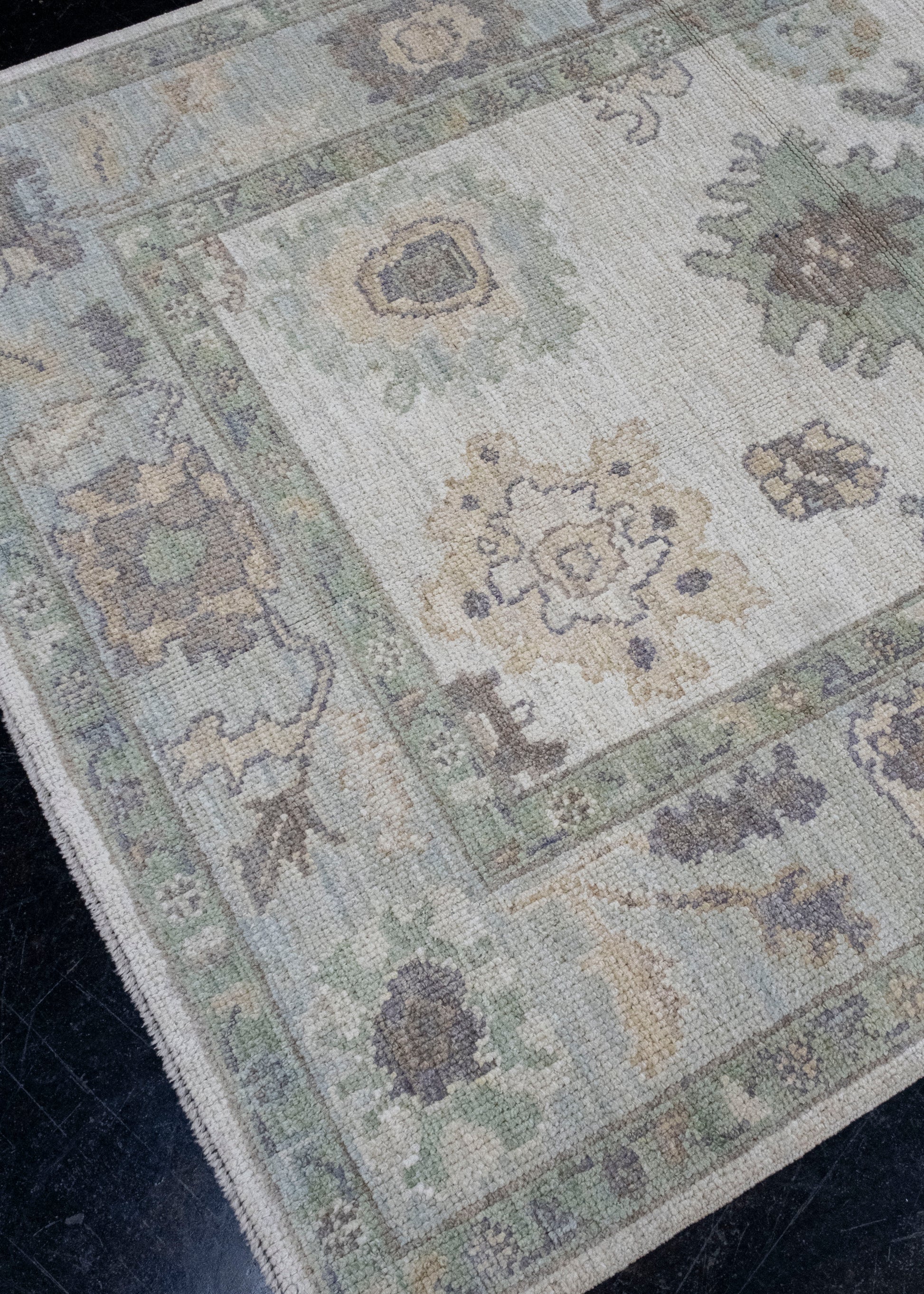 Turkish Oushak Rug 4'1" x 6' #16054