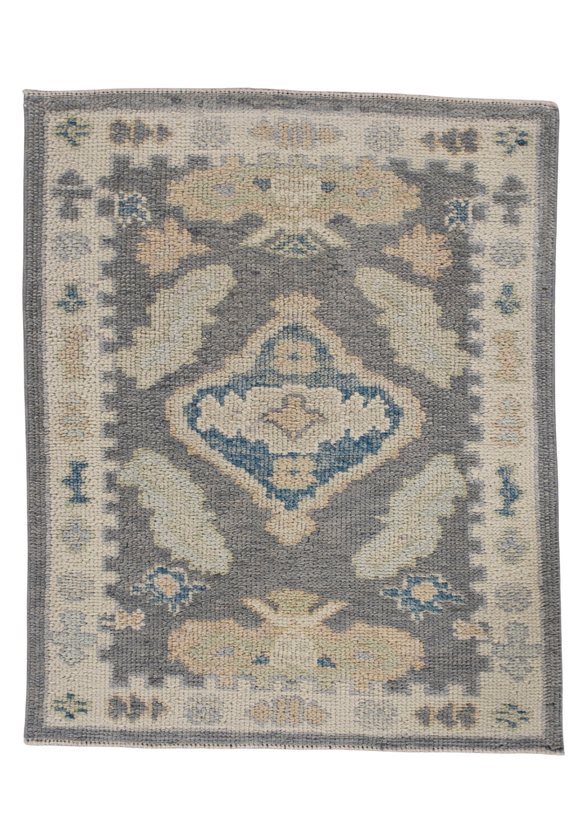 Turkish Oushak Rug 2'1" x 3' #11513