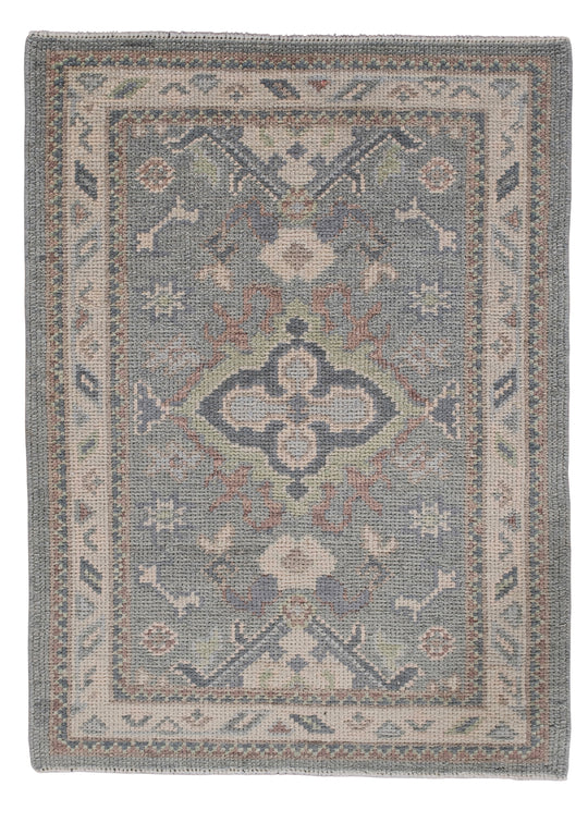 Turkish Oushak Rug 2'3" x 3' #7804