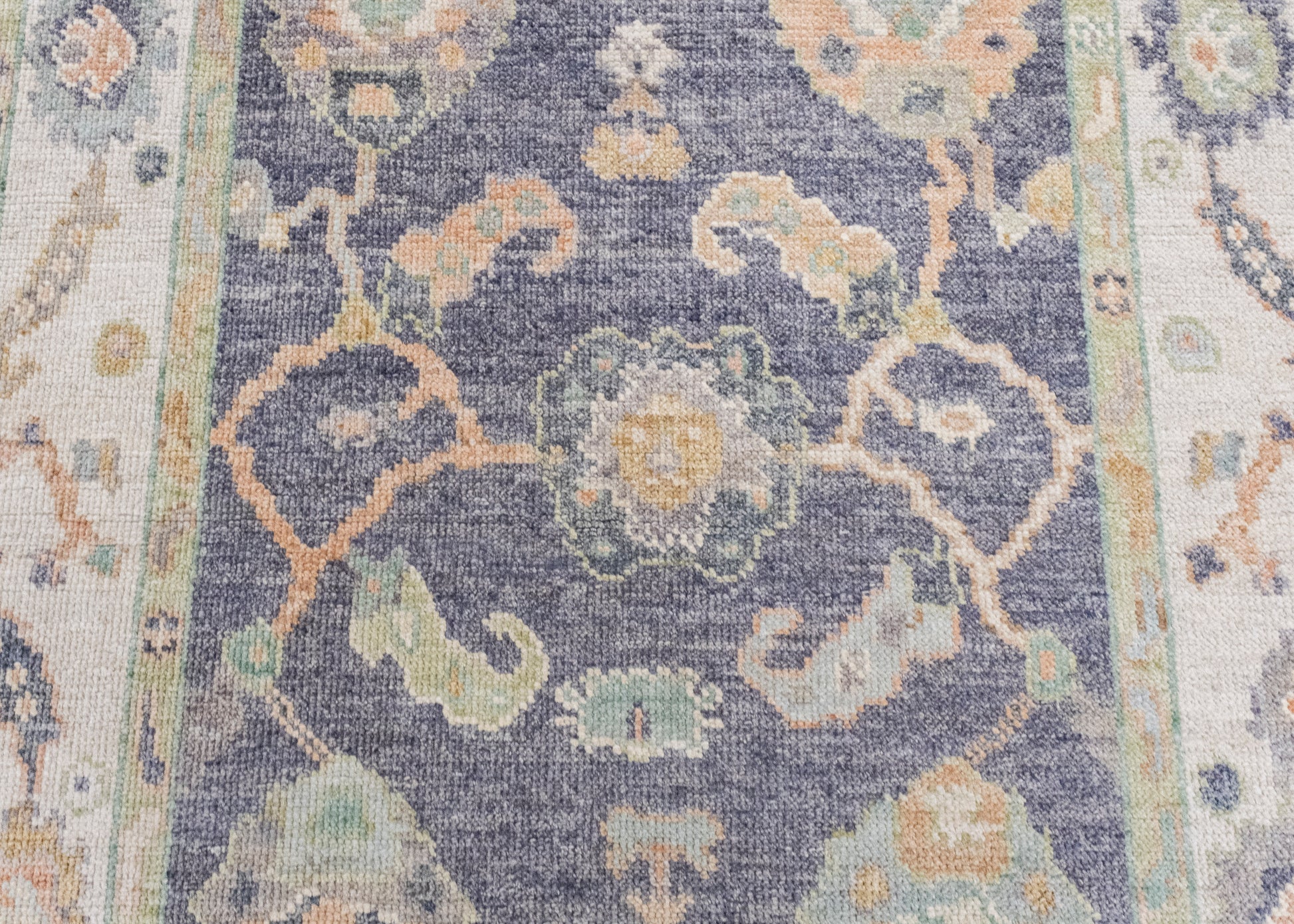 Turkish Oushak Rug 4'2" x 6'4" #16494