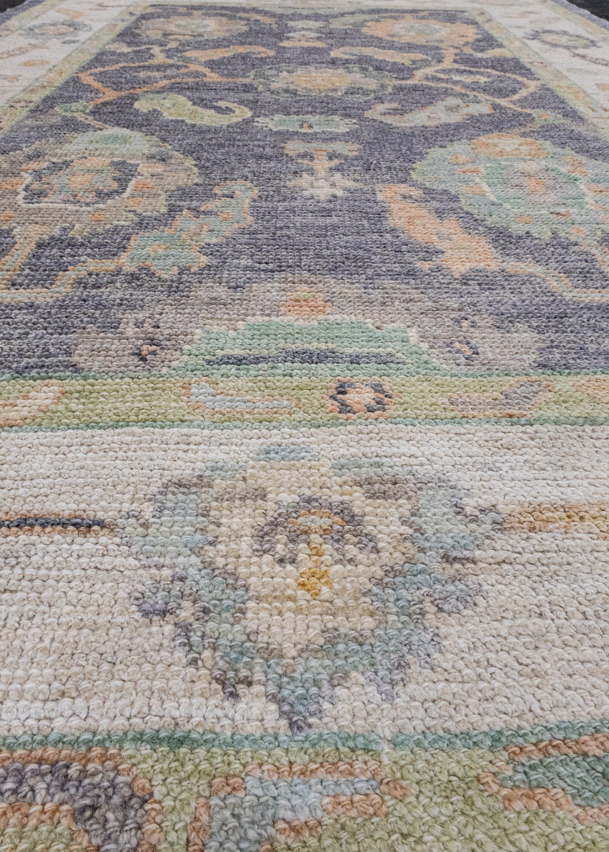 Turkish Oushak Rug 4'2" x 6'4" #16494