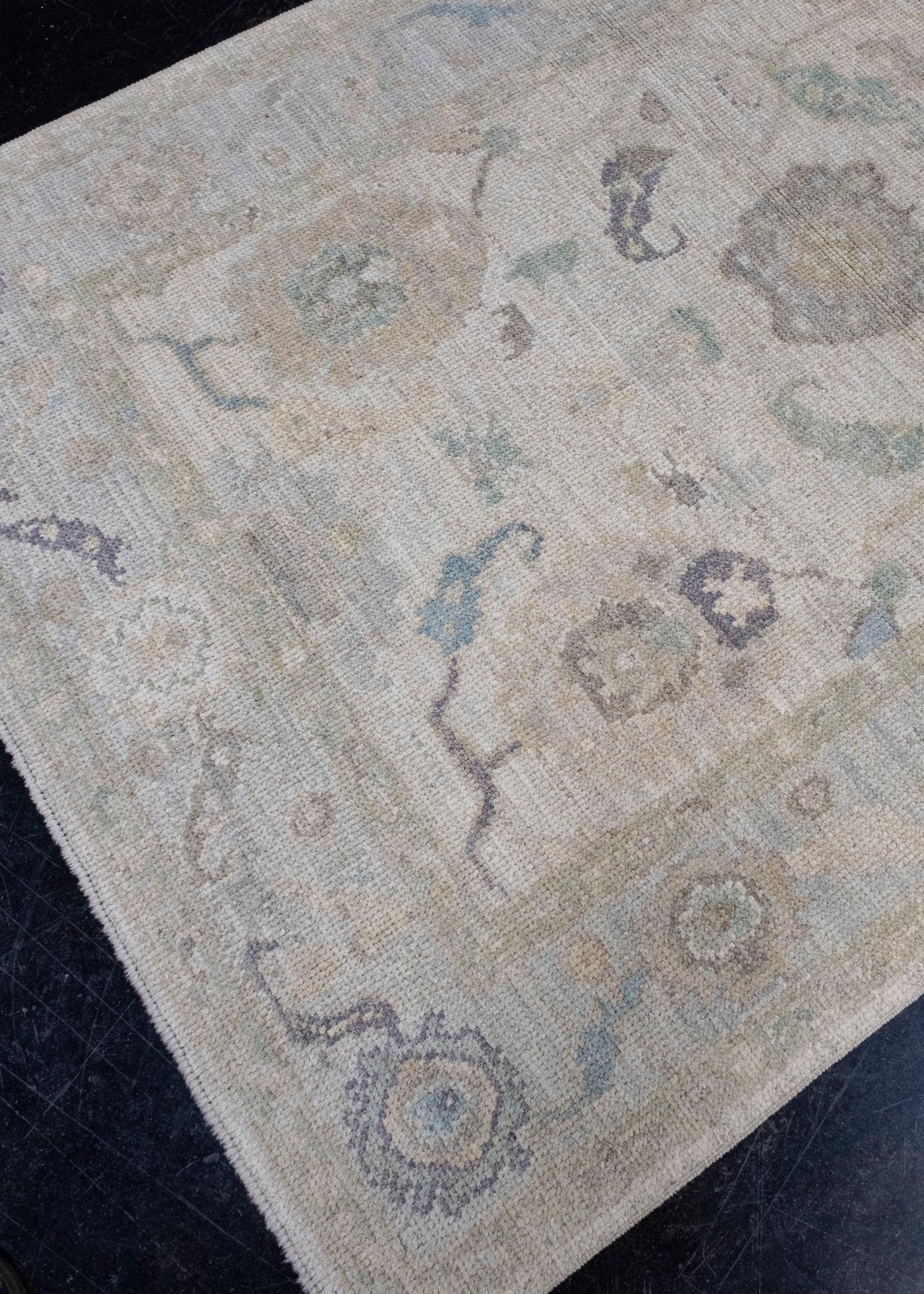 Turkish Oushak Rug 3'11" x 6'3" #16035