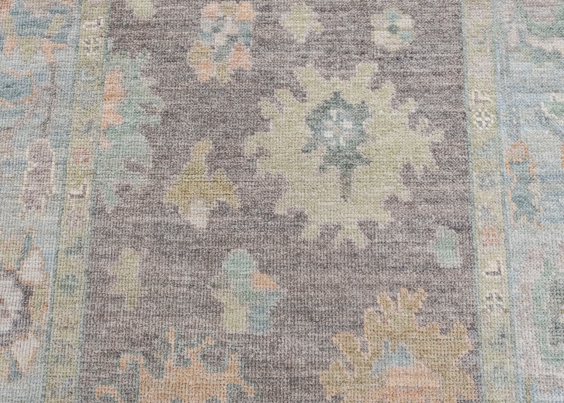 Turkish Oushak Rug 4'1" x 6'3" #16464