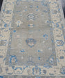 Turkish Oushak Rug 3'11" x 5'7" #16589