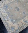 Turkish Oushak Rug 3'11" x 5'7" #16589