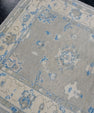 Turkish Oushak Rug 3'11" x 5'7" #16589