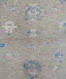 Turkish Oushak Rug 3'11" x 5'7" #16589