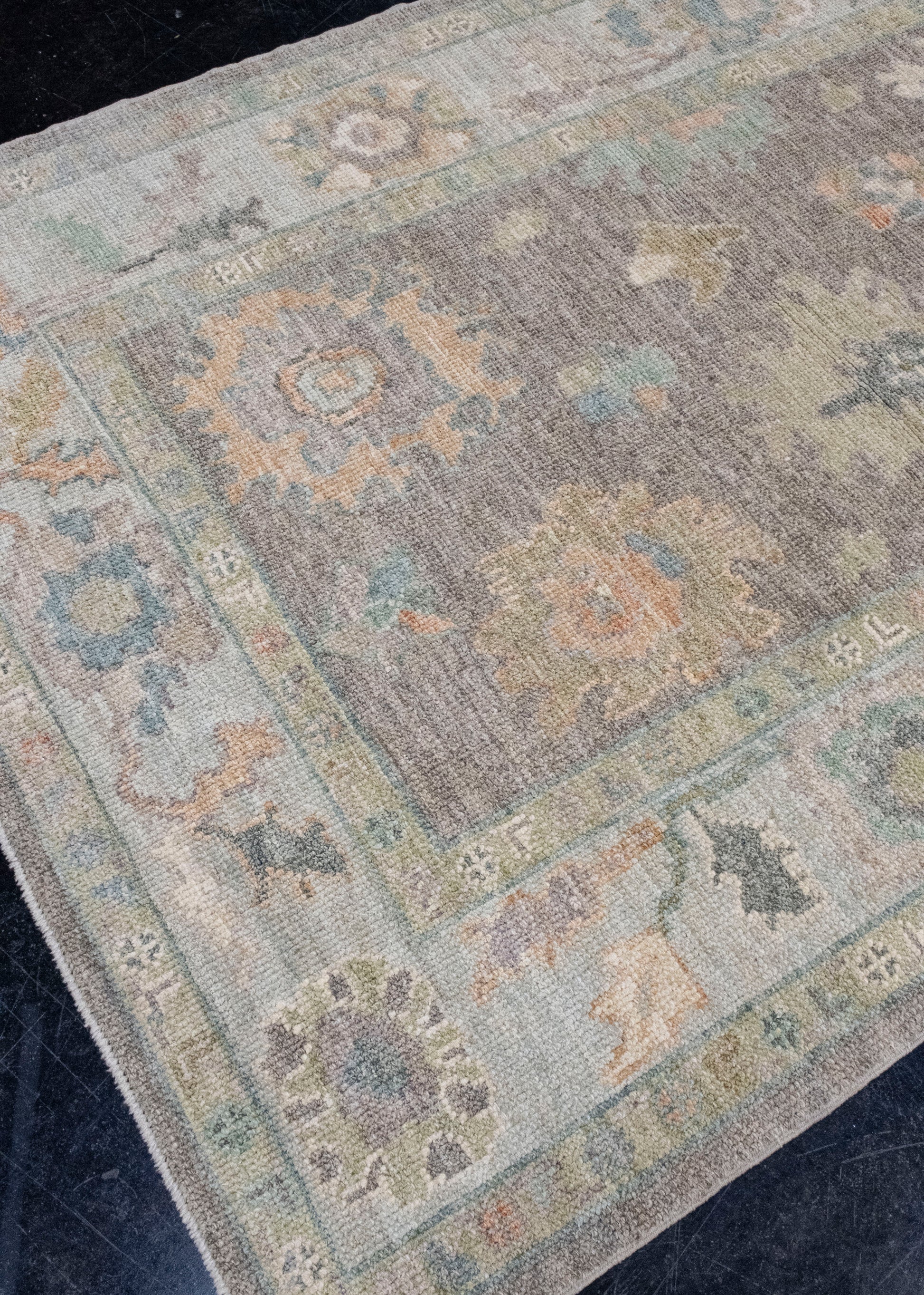 Turkish Oushak Rug 4'4" x 6'3" #16154
