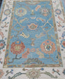 Turkish Oushak Rug 4'1" x 5'11" #16792