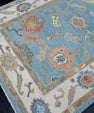 Turkish Oushak Rug 4'1" x 5'11" #16792