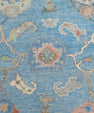 Turkish Oushak Rug 4'1" x 5'11" #16792