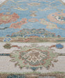 Turkish Oushak Rug 4'1" x 5'11" #16792