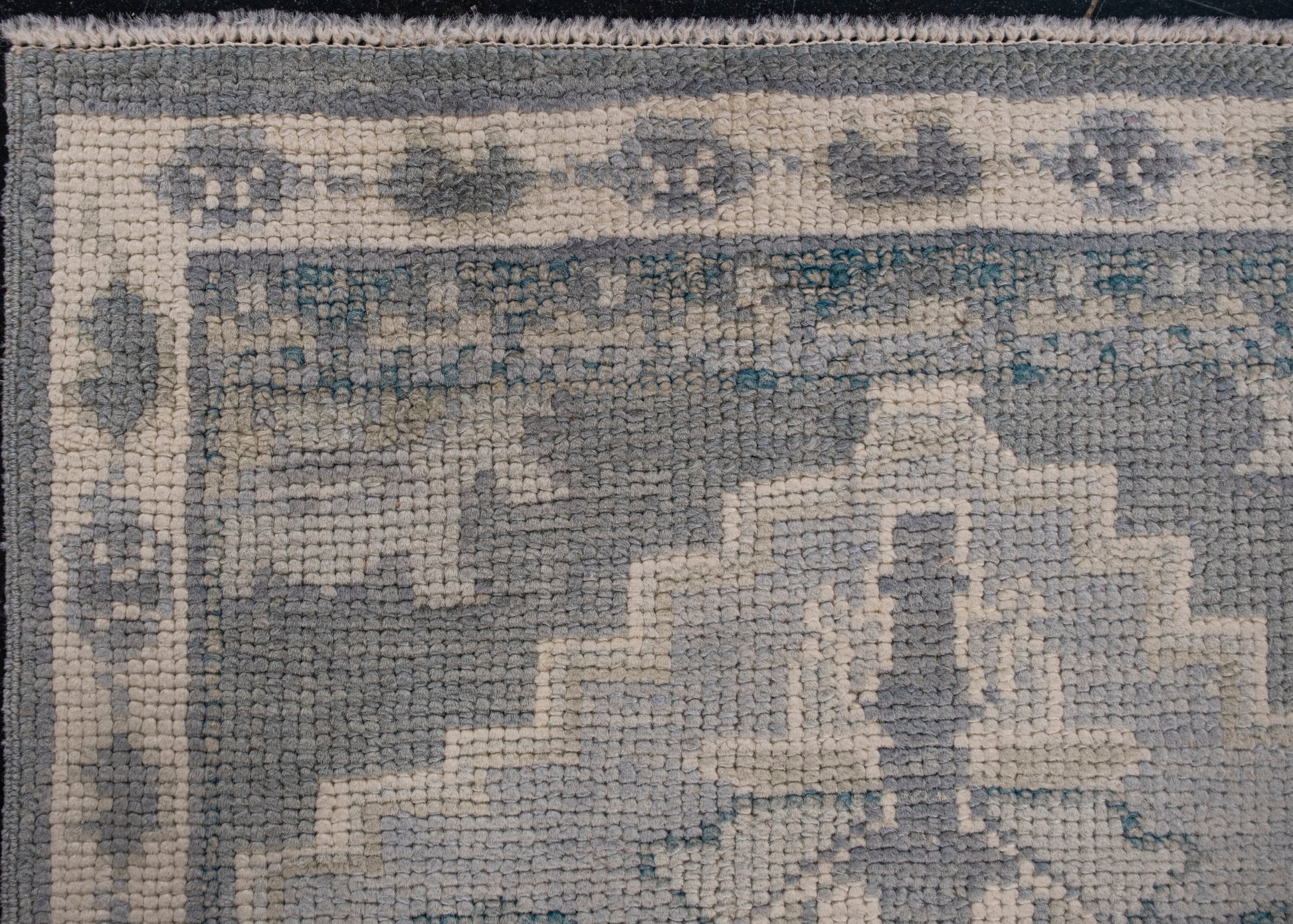 Turkish Oushak Rug 2'2" x 2'11" #11502