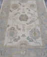 Turkish Oushak Rug 4'2" x 6'3" #16069