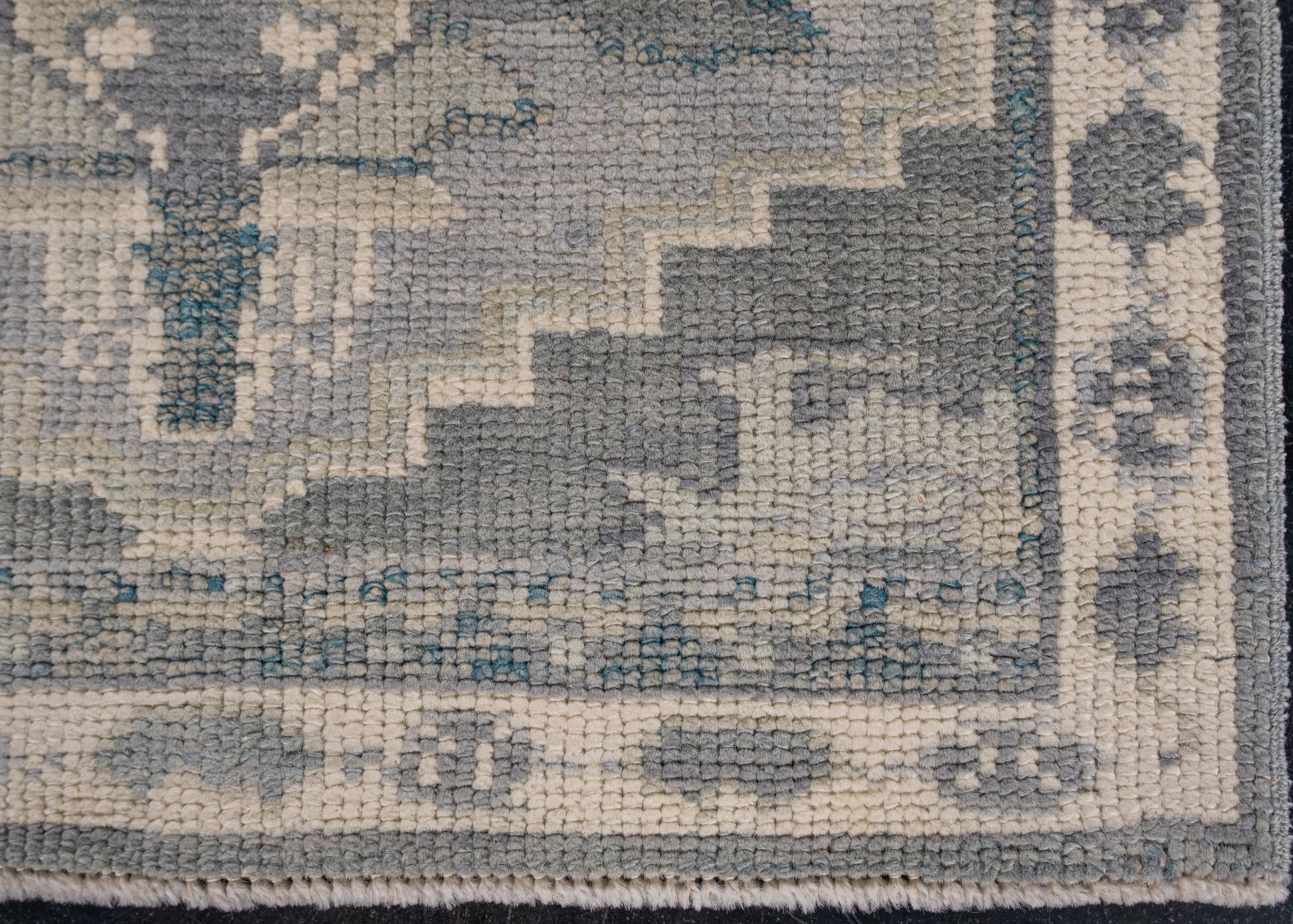 Turkish Oushak Rug 2'2" x 2'11" #11502