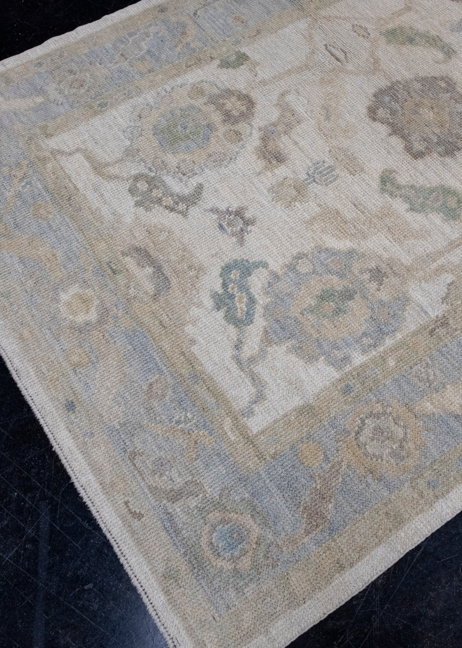 Turkish Oushak Rug 4'2" x 6'3" #16069