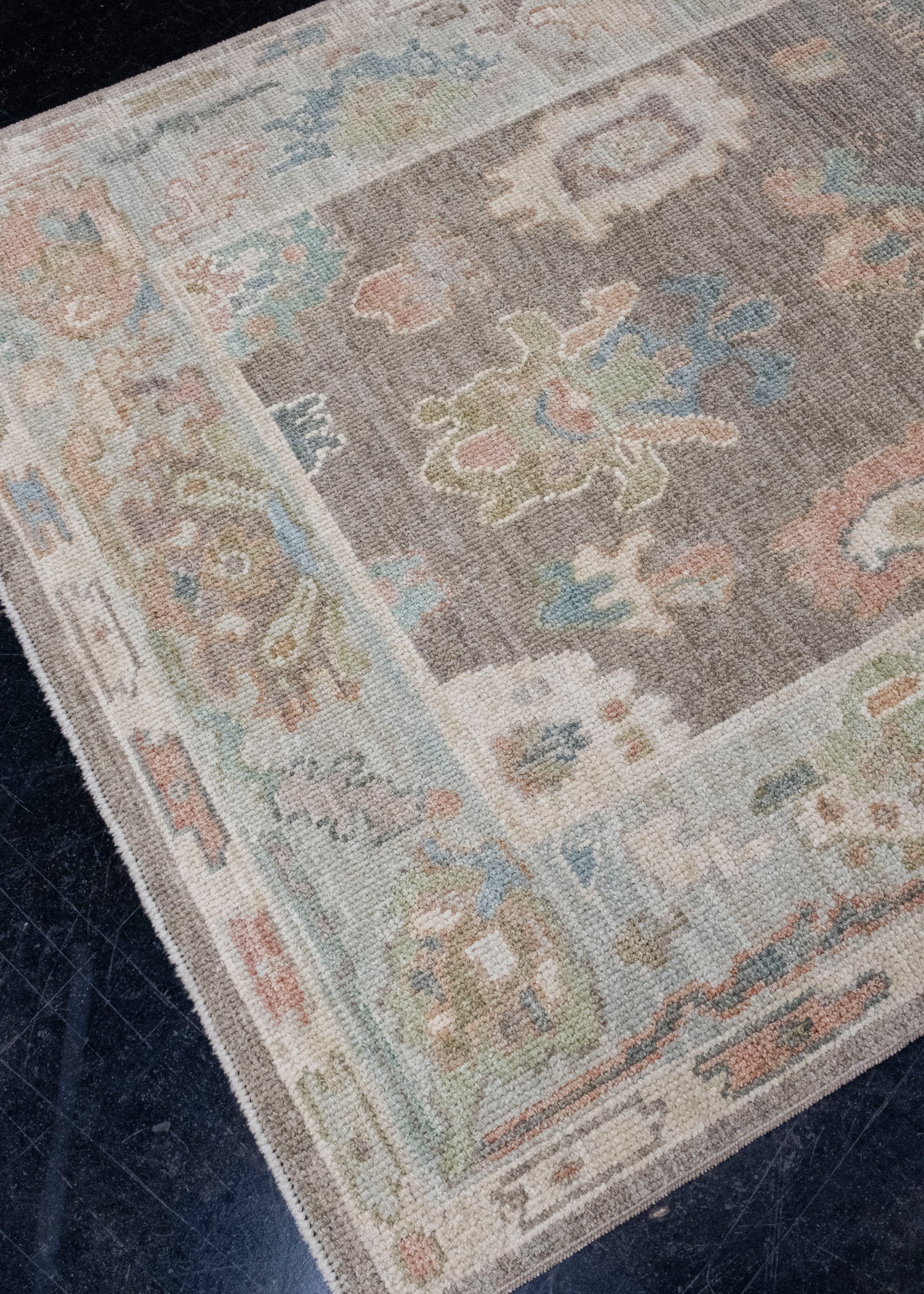 Turkish Oushak Rug 3'10" x 6'1" #16063
