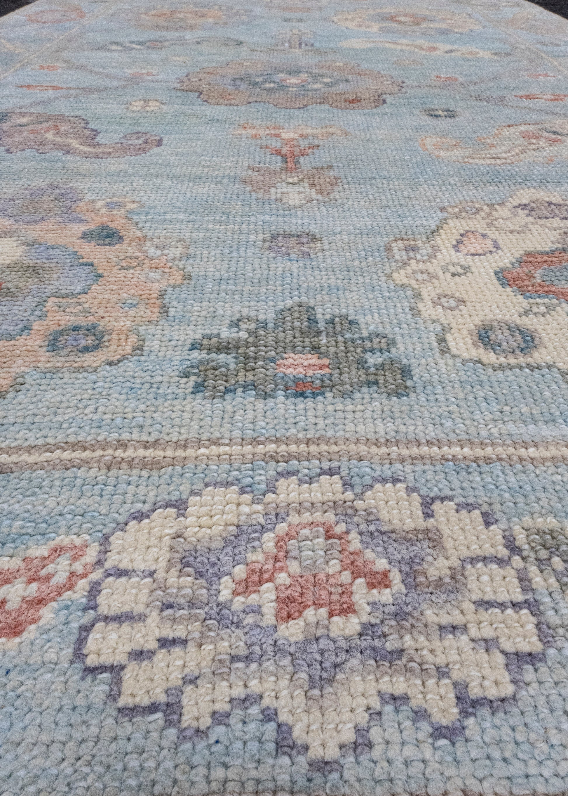 Turkish Oushak Rug 3'9" x 5'8" #16571