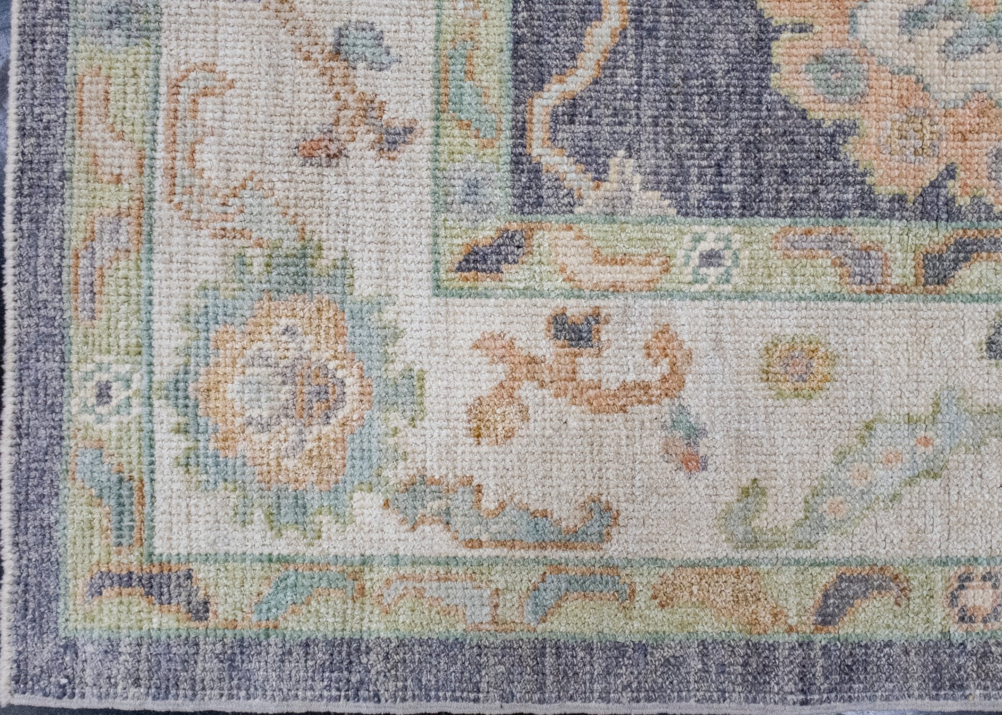 Turkish Oushak Rug 5'3" x 7' #16493