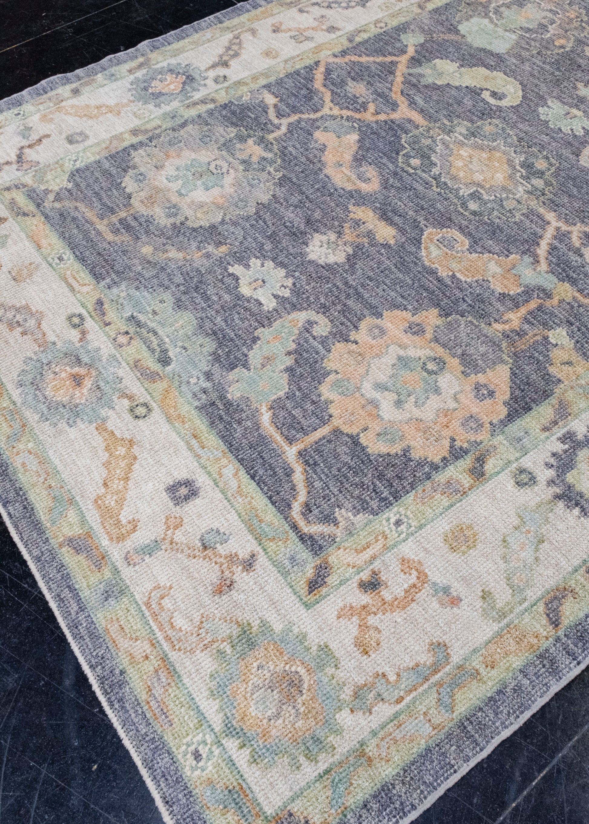 Turkish Oushak Rug 5'3" x 7' #16493