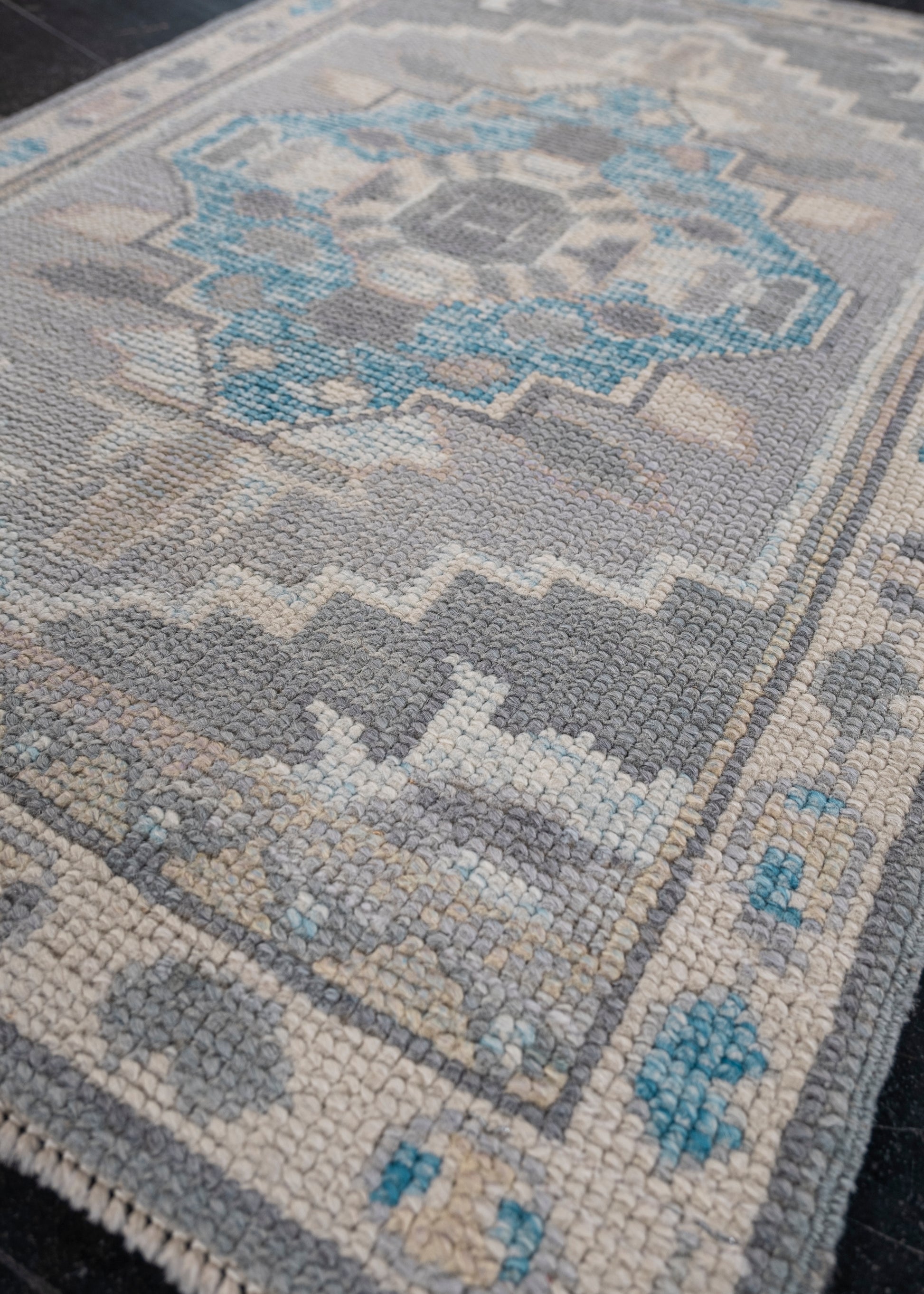 Turkish Oushak Rug 2'1" x 3'1" #11858