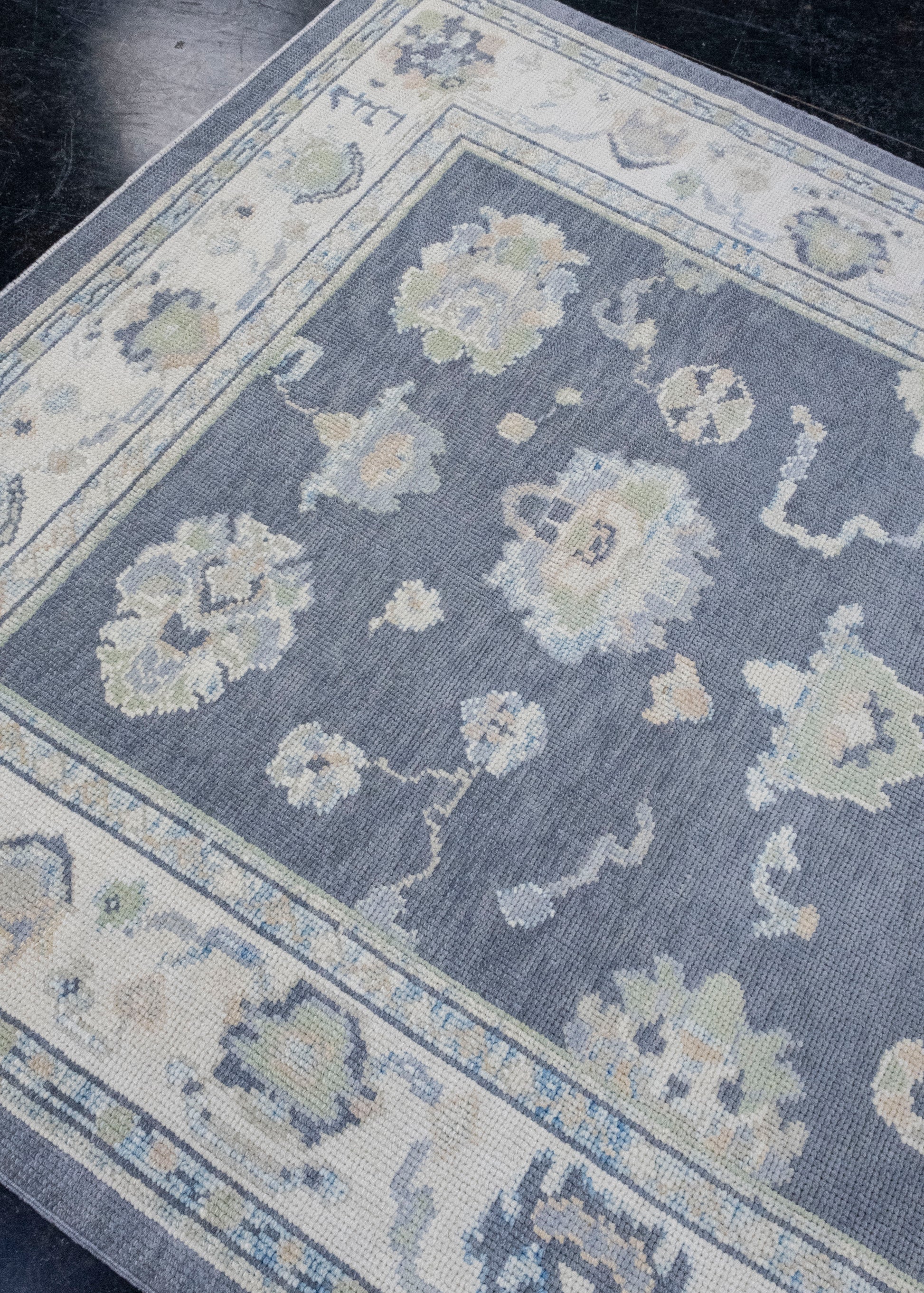 Turkish Oushak Rug 5' x 6'10" #16630