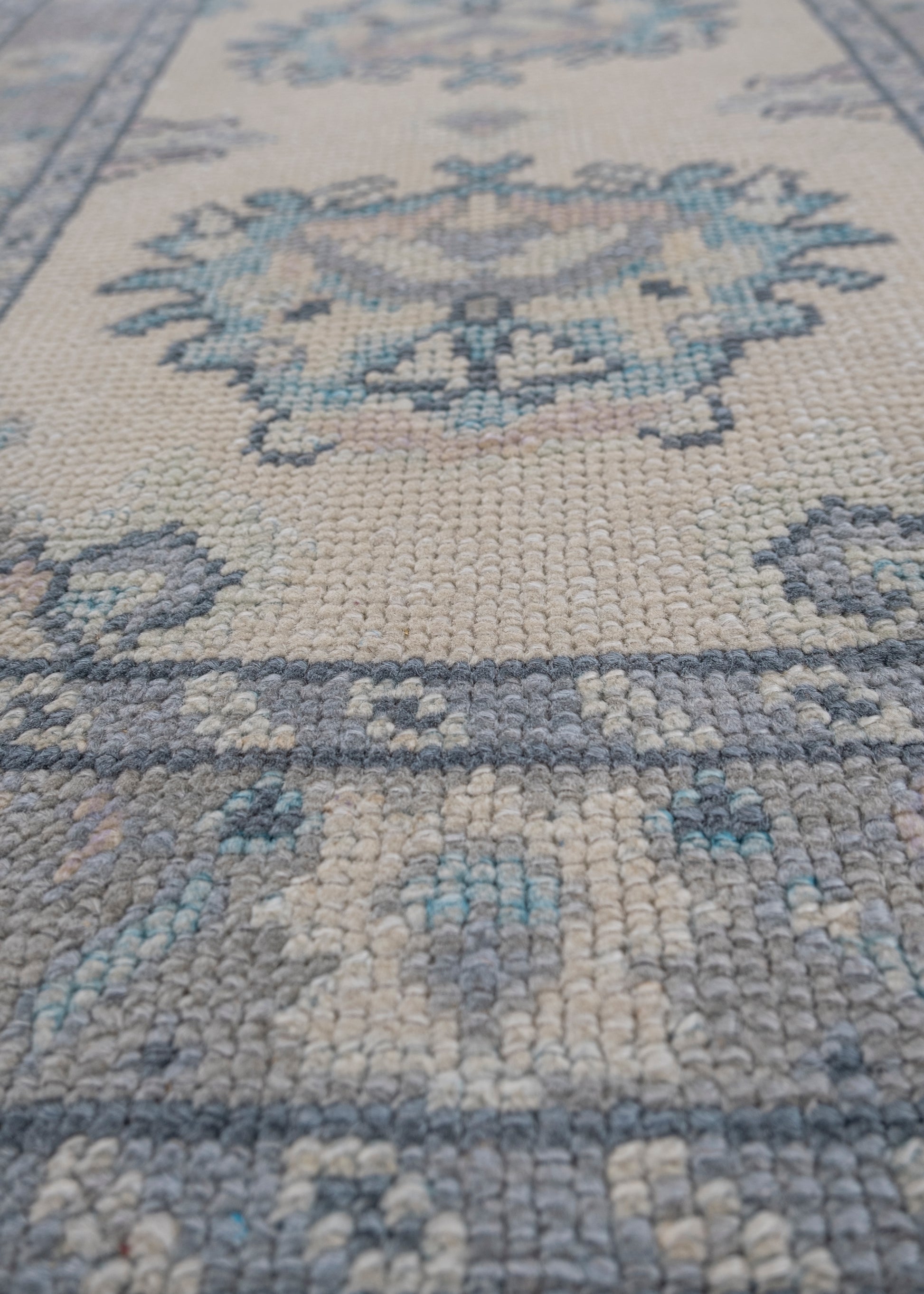 Turkish Oushak Rug 2'2" x 3'1" #11830