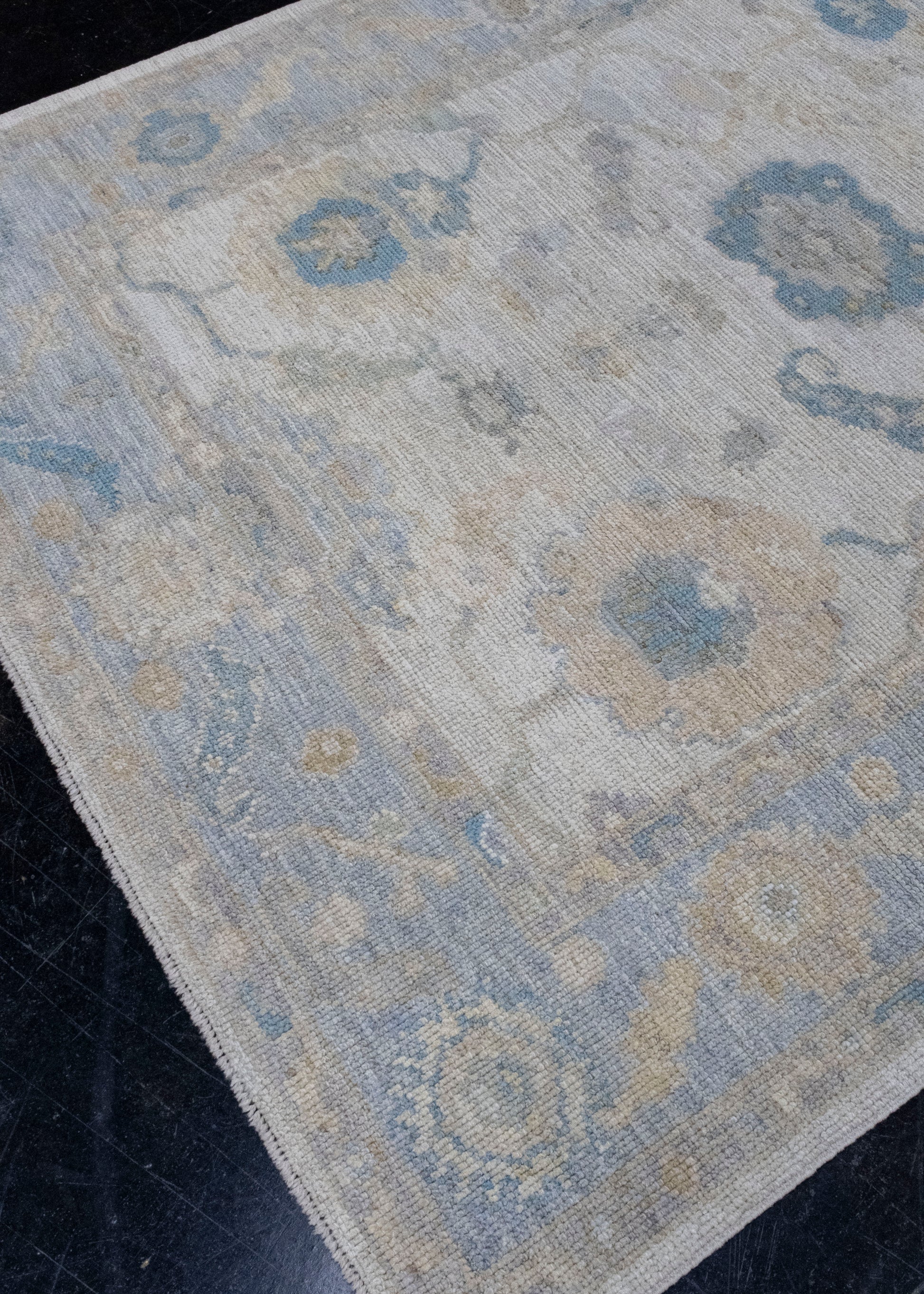 Turkish Oushak Rug 4'11" x 6'8" #16484