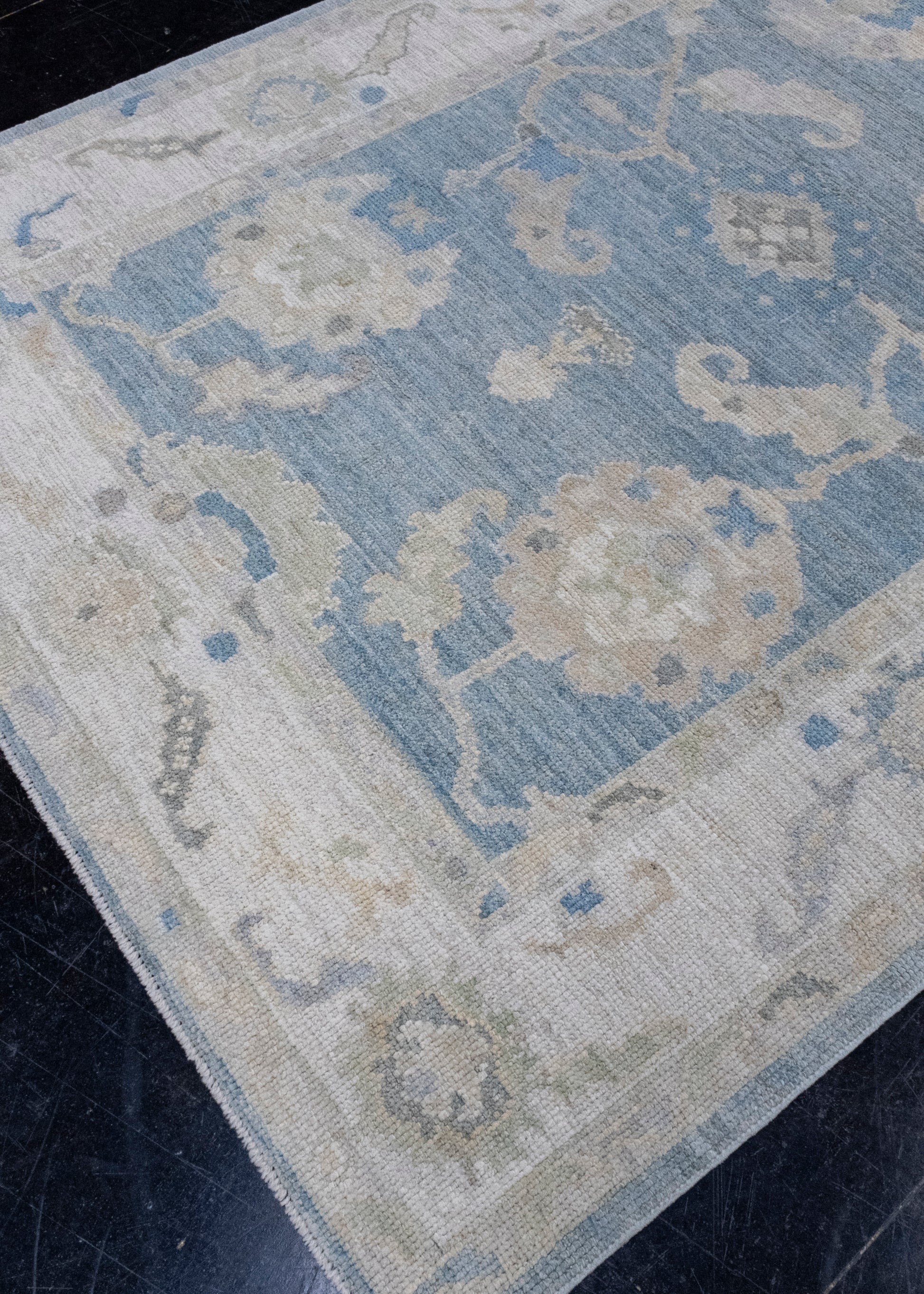 Turkish Oushak Rug 4'11" x 7' #16434