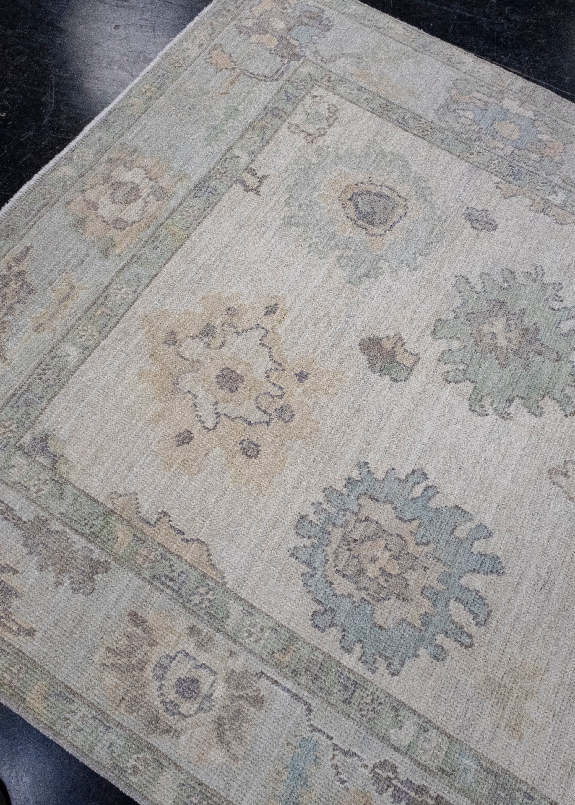 Turkish Oushak Rug 5'1" x 7' #16437