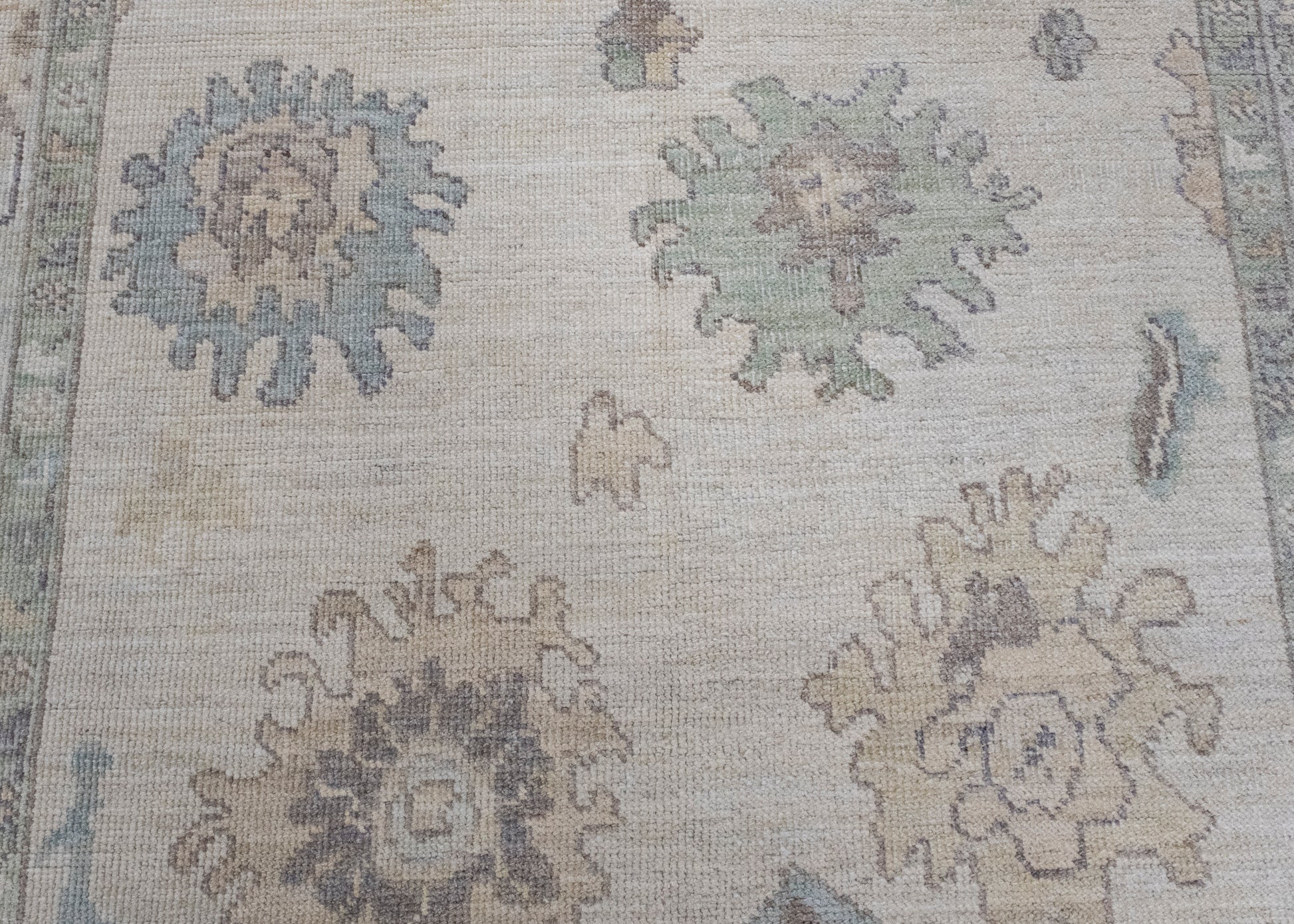 Turkish Oushak Rug 5'1" x 7' #16437