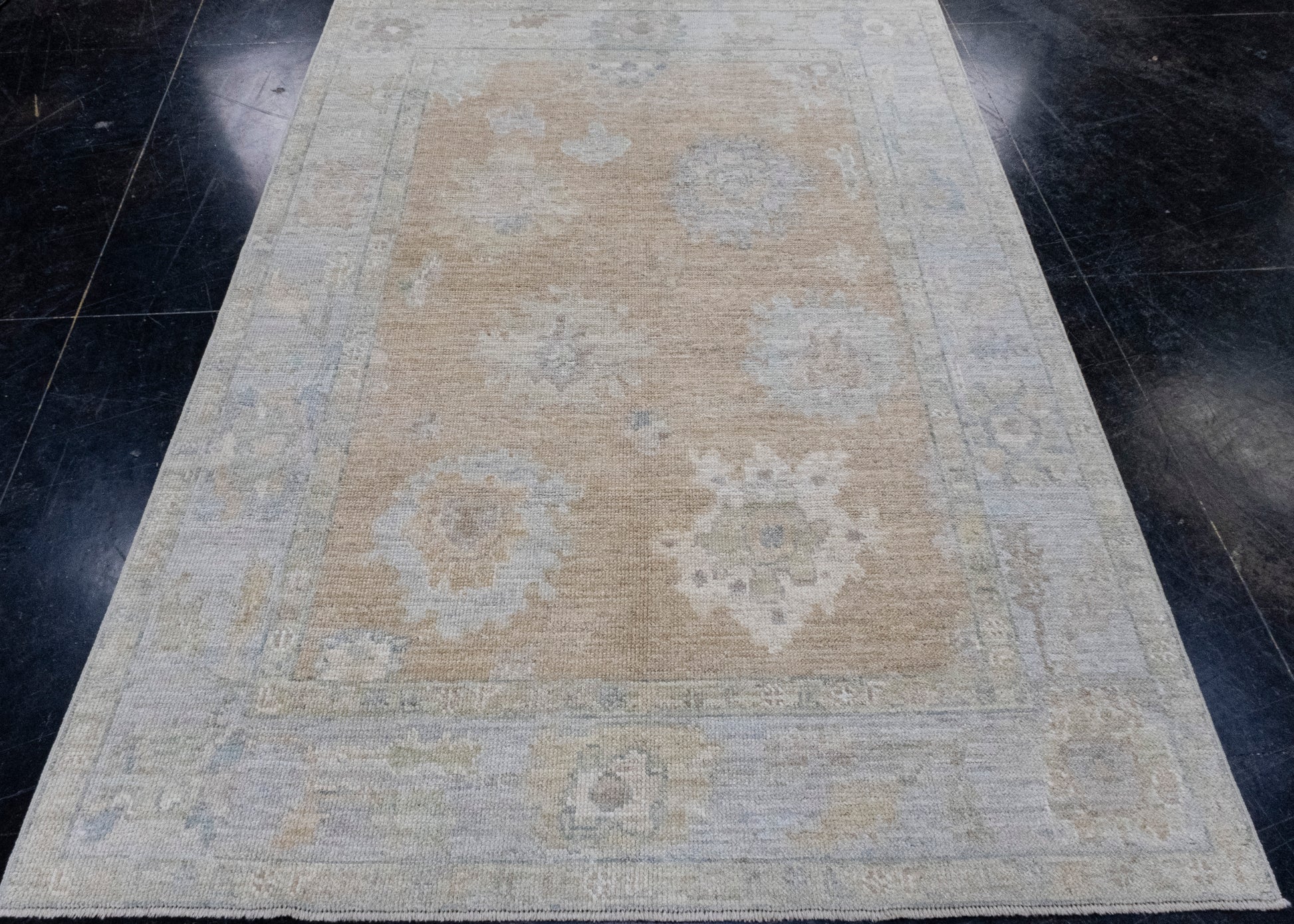 Turkish Oushak Rug 4'11" x 7' #16466