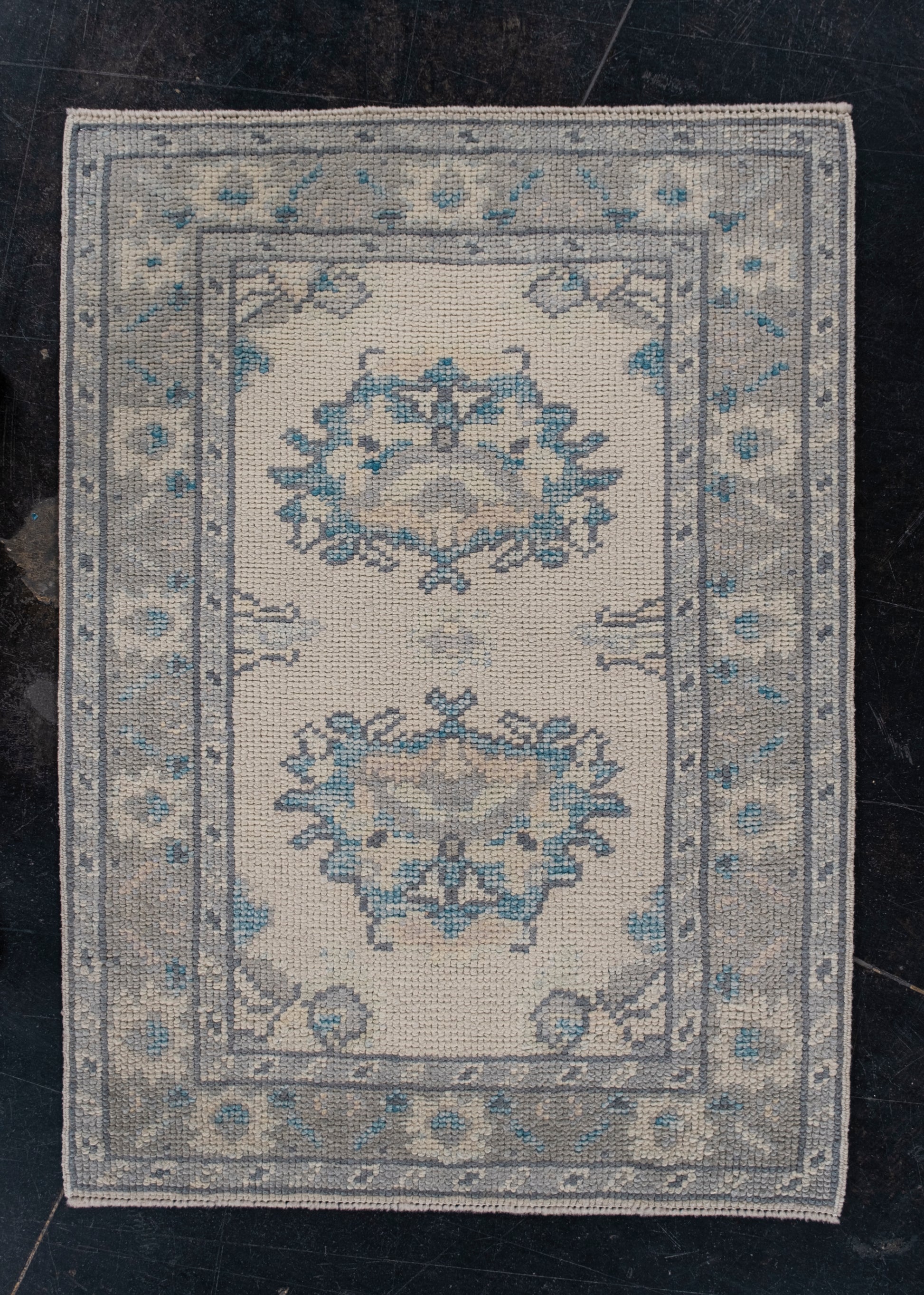 Turkish Oushak Rug 2'2" x 3' #11882