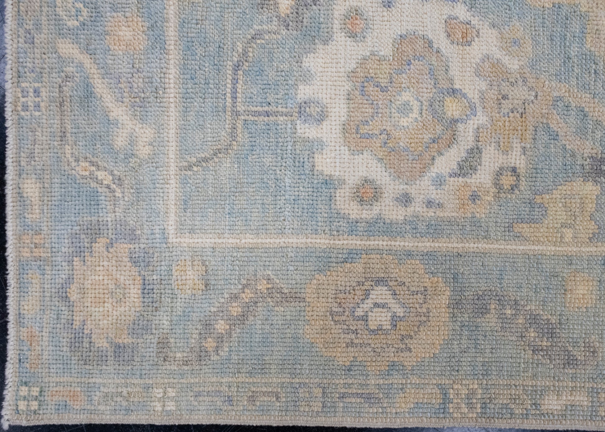 Turkish Oushak Rug 5' x 6'11" #16555