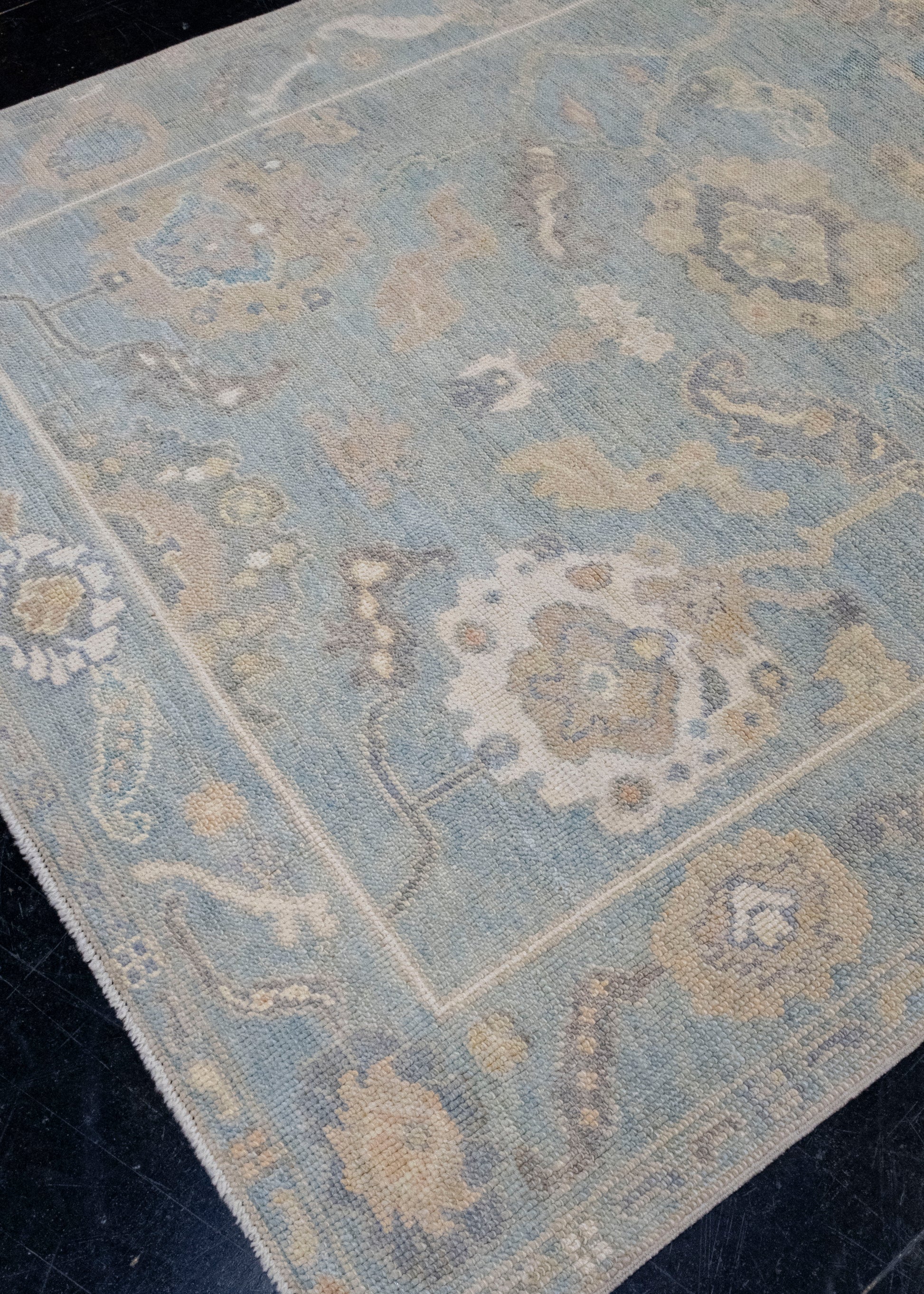 Turkish Oushak Rug 5' x 6'11" #16555