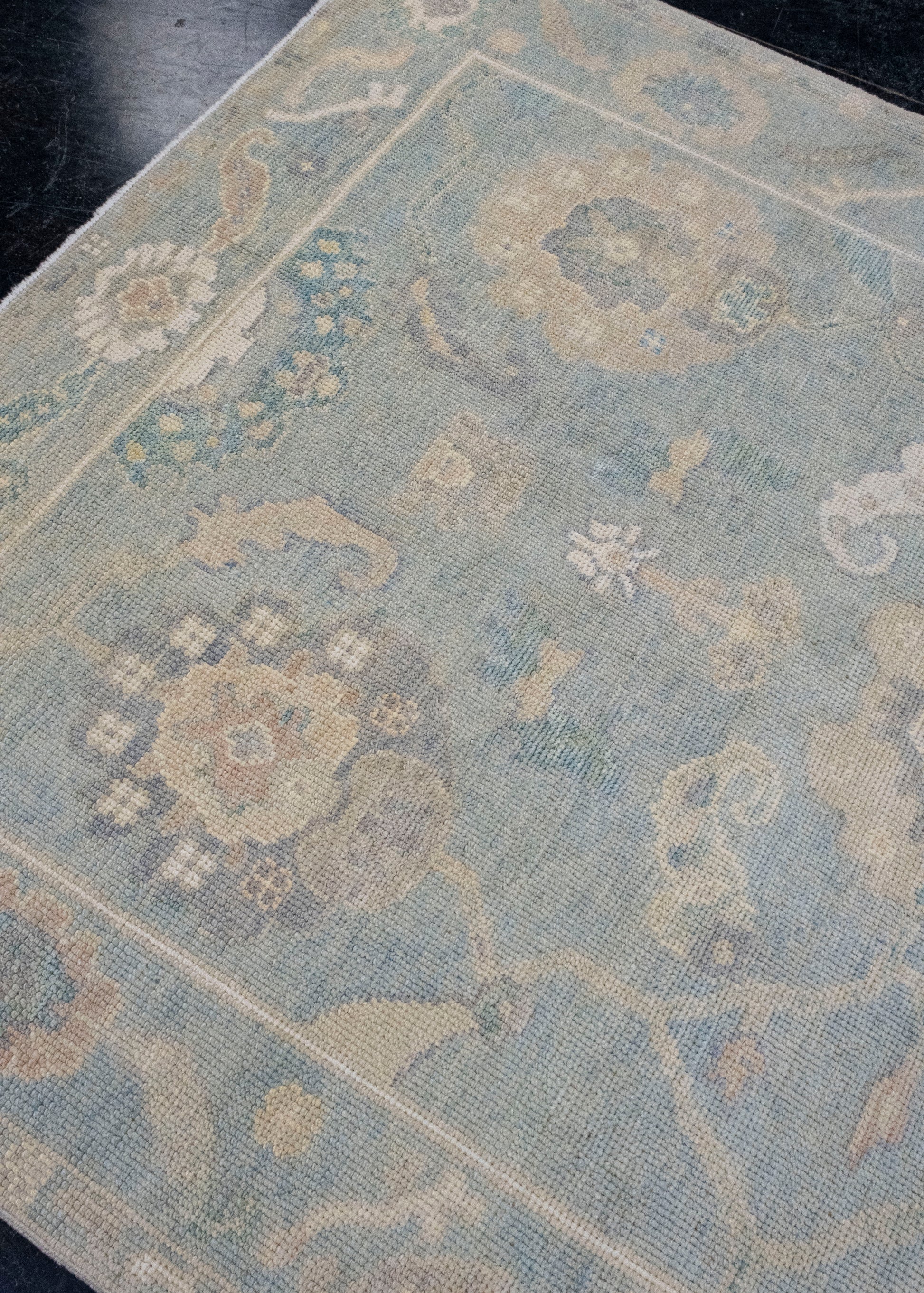 Turkish Oushak Rug 5' x 6'11" #16555