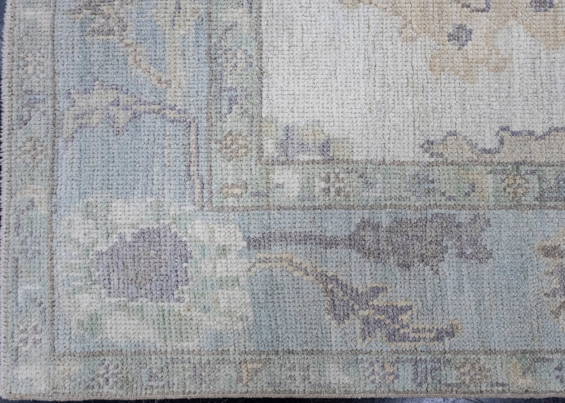 Turkish Oushak Rug 5'2" x 6'11" #16463