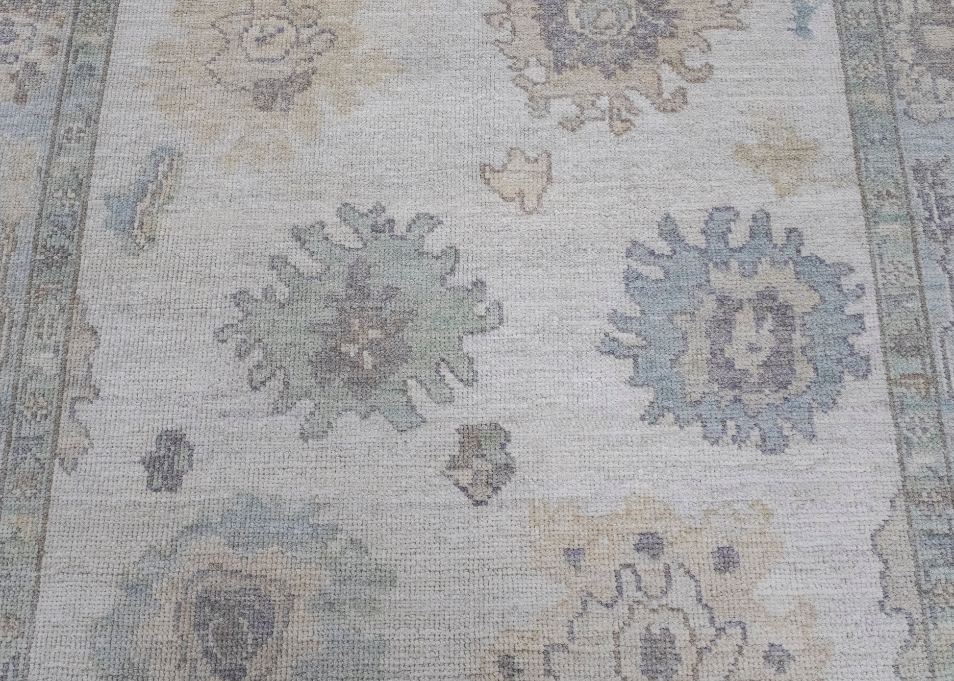 Turkish Oushak Rug 5'2" x 6'11" #16463
