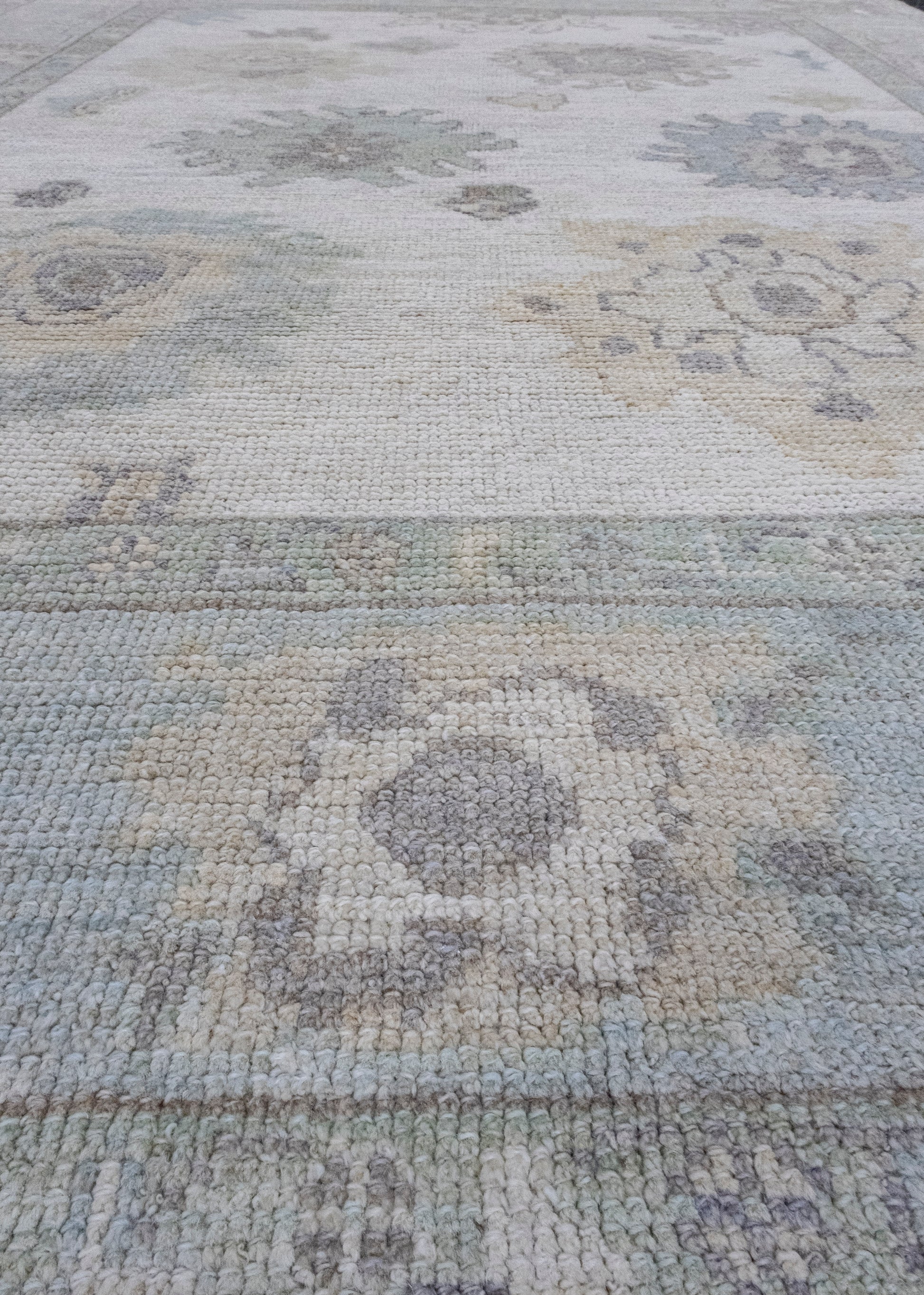 Turkish Oushak Rug 5'2" x 6'11" #16463