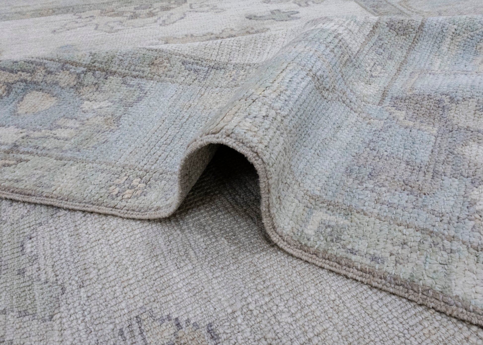 Turkish Oushak Rug 5'2" x 6'11" #16463