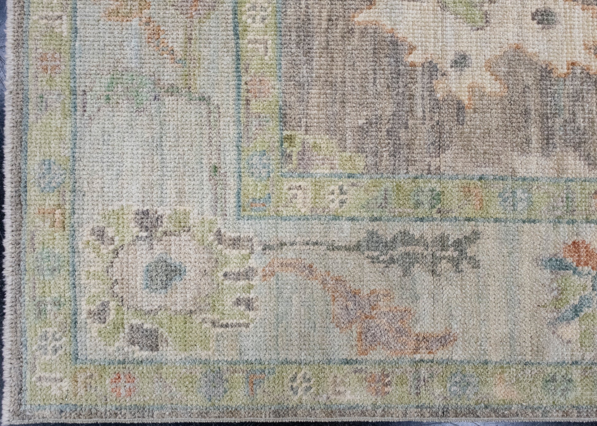 Turkish Oushak Rug 5'1" x 7' #16025