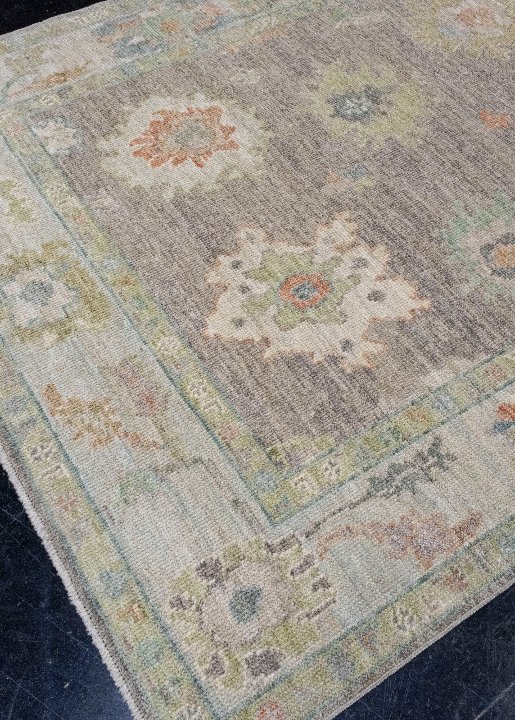 Turkish Oushak Rug 5'1" x 7' #16025