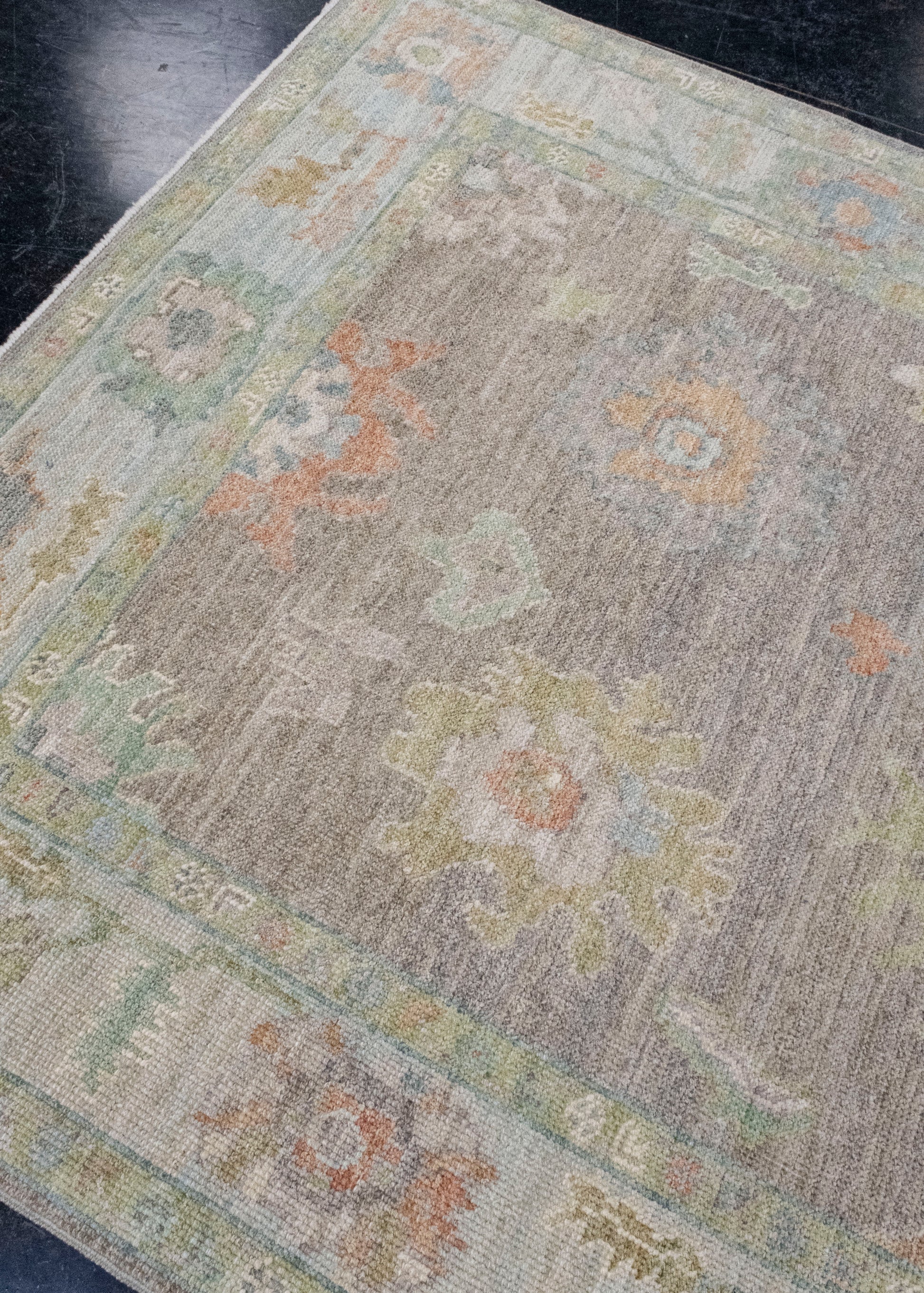 Turkish Oushak Rug 5'1" x 7' #16025