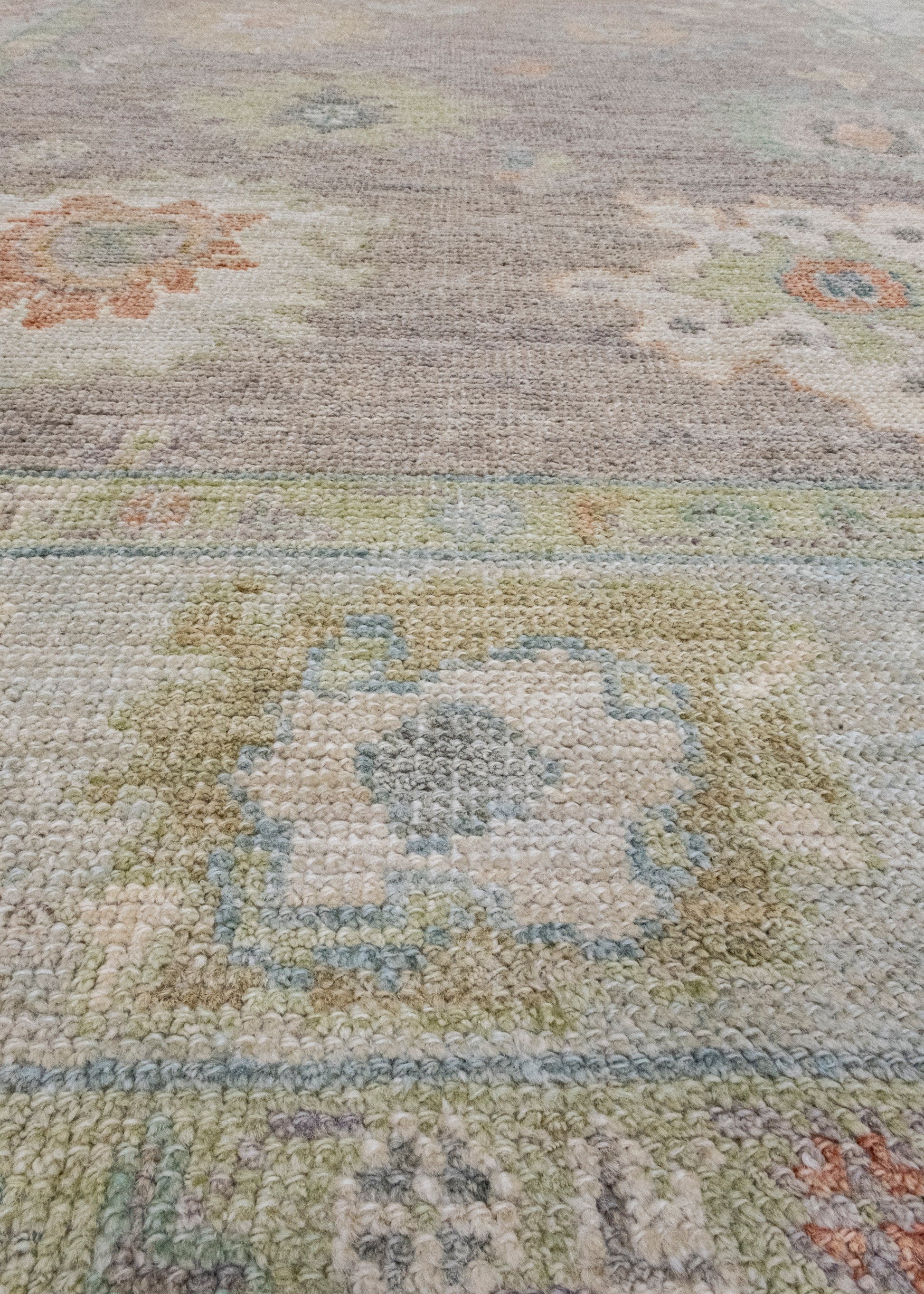 Turkish Oushak Rug 5'1" x 7' #16025