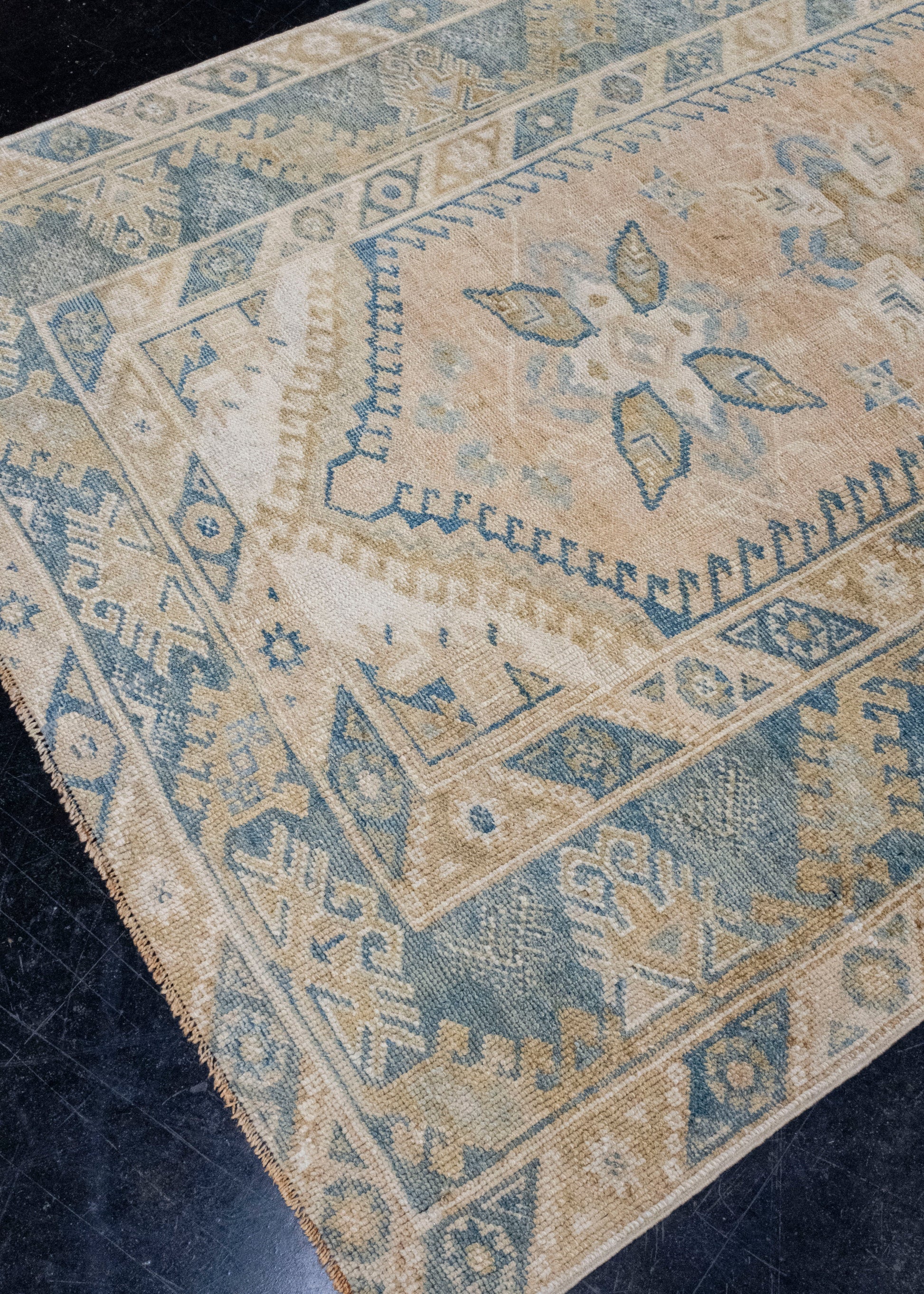 Turkish Vintage Anatolian Rug 4'2" x 6'5" #16633