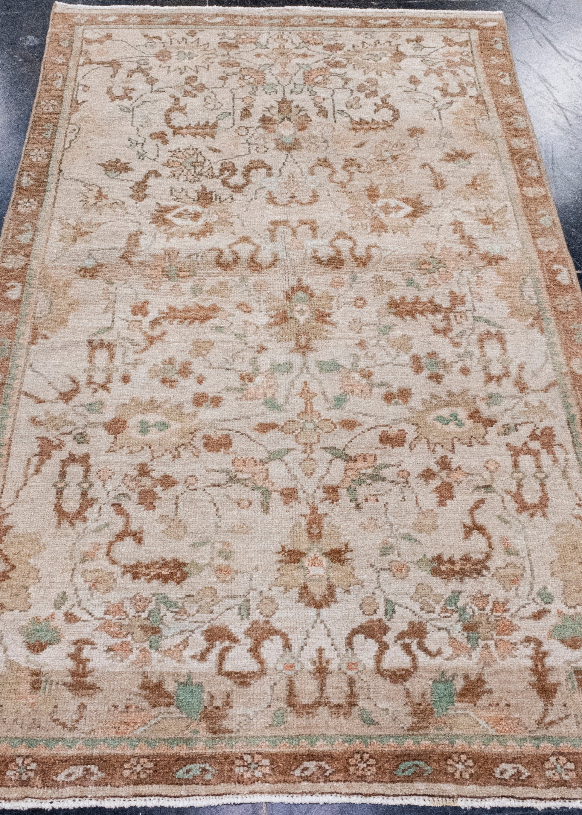 Turkish Vintage Anatolian Rug 3'6" x 5'11" #16809